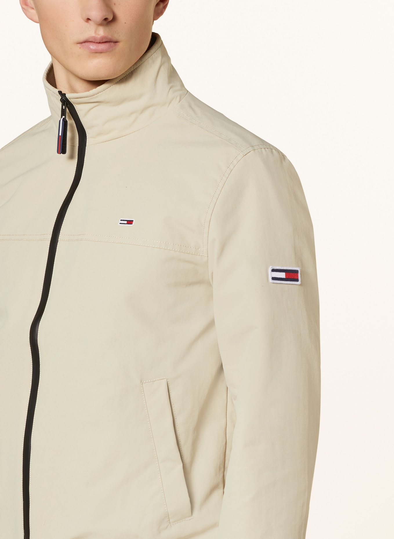 TOMMY JEANS Bomber jacket ESSENTIAL, Color: CREAM (Image 4)
