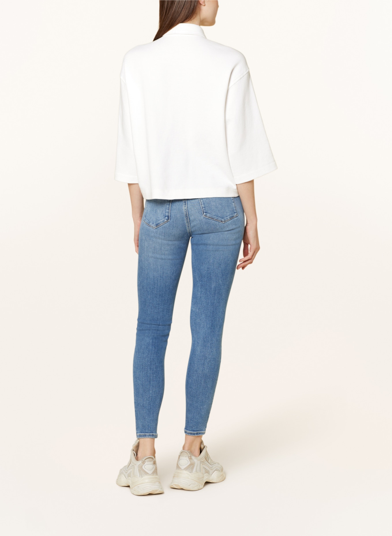 Calvin Klein Jeans Hemdbluse, Farbe: WEISS (Bild 3)