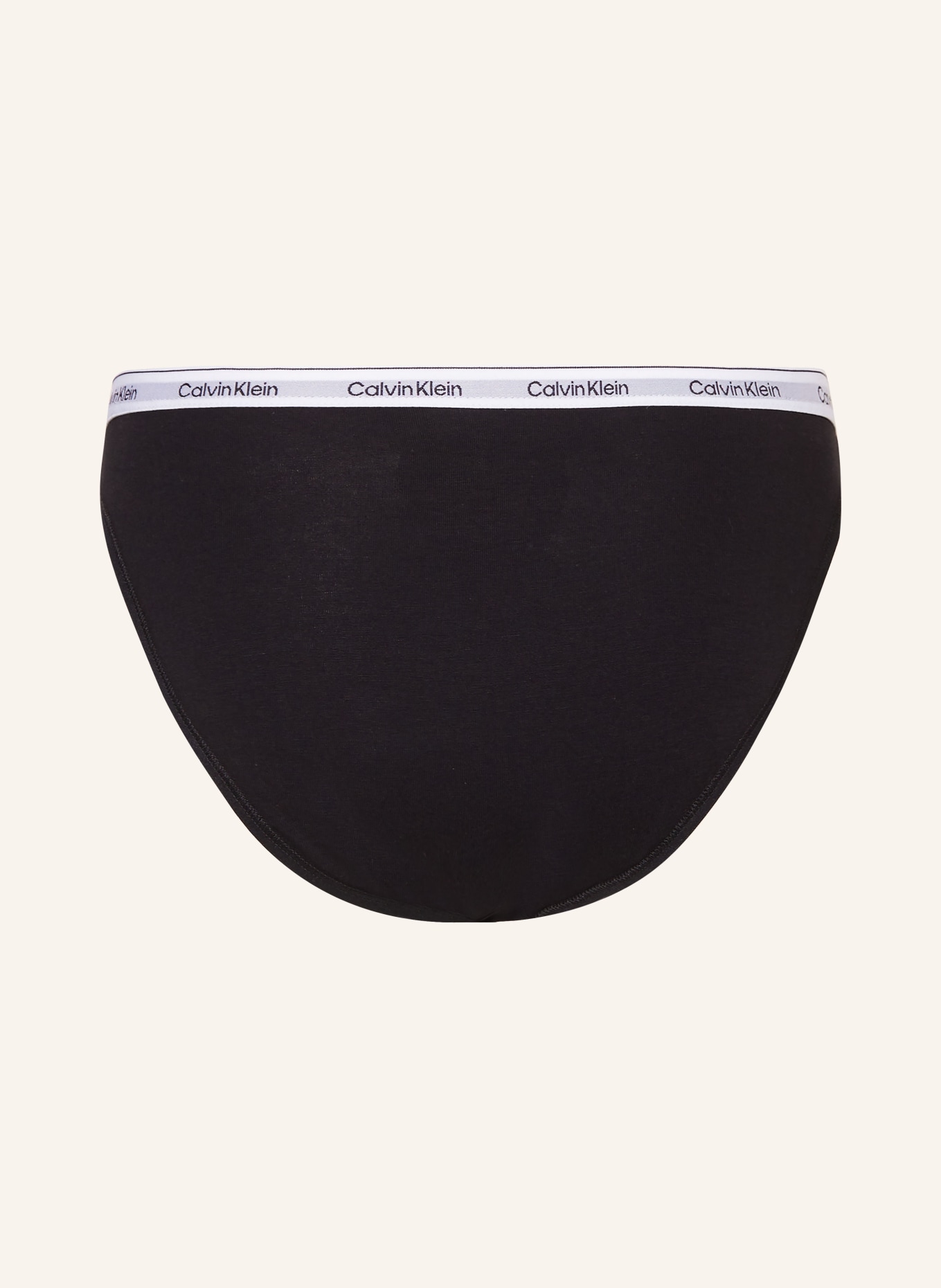 Calvin Klein Slipové kalhotky MODERN LOGO, 3 kusy v balení, Barva: ČERNÁ (Obrázek 2)
