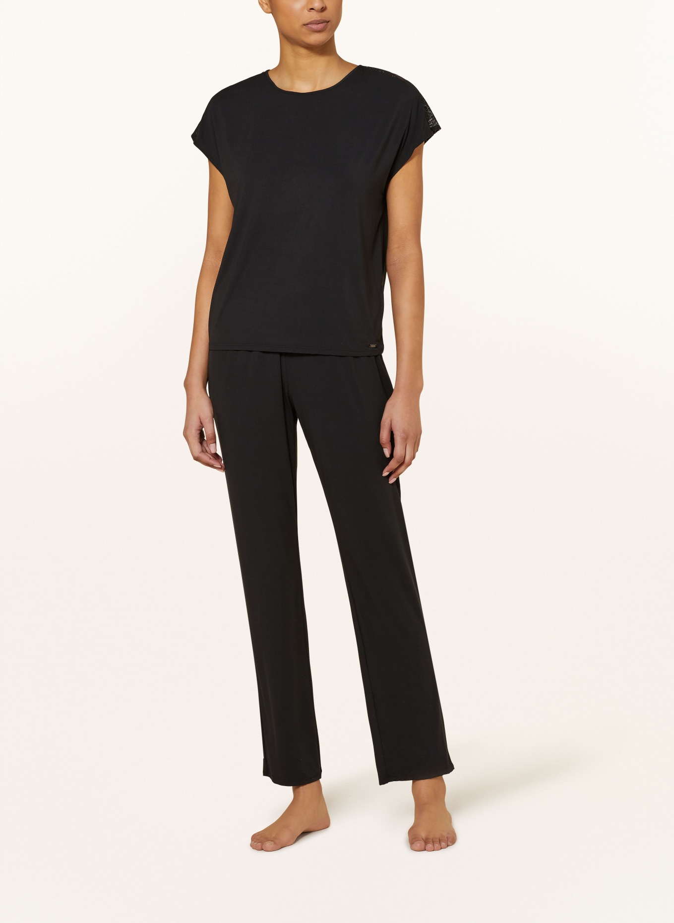 Calvin Klein Pajama pants MINIMALIST, Color: BLACK (Image 2)