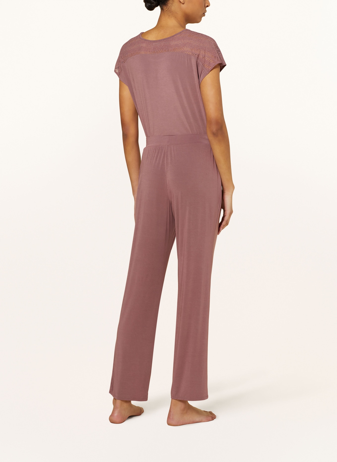 Calvin Klein Pantalon de pyjama MINIMALIST: VIEUX ROSE