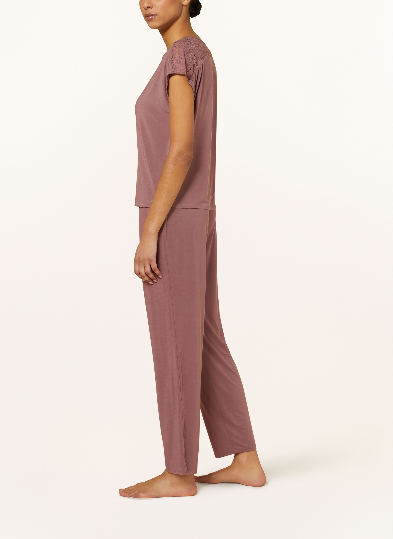 Calvin Klein Pantalon de pyjama MINIMALIST: VIEUX ROSE