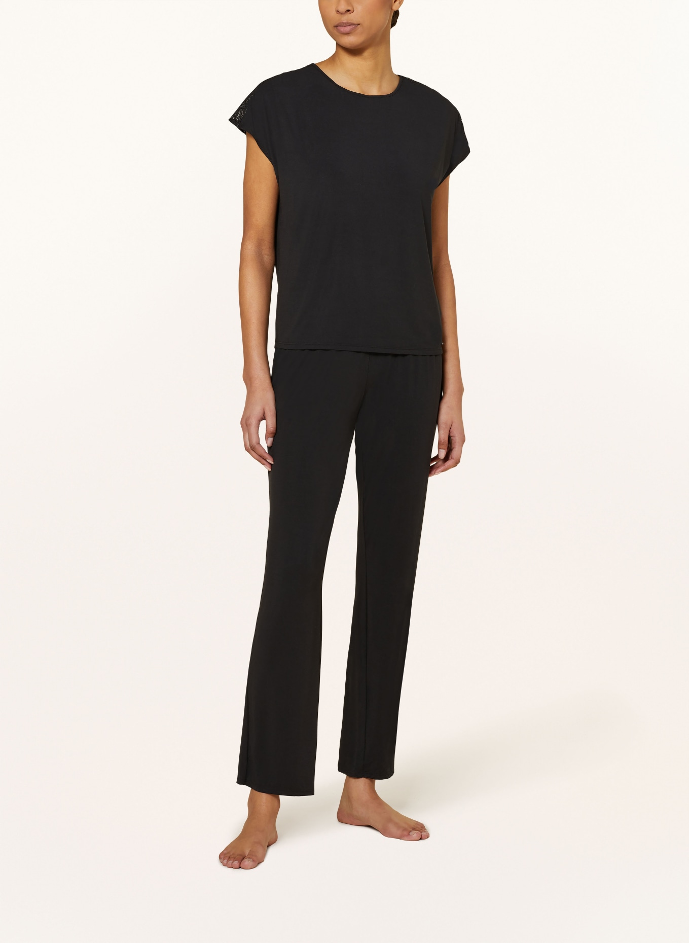 Calvin Klein Pajama shirt MINIMALIST, Color: BLACK (Image 2)