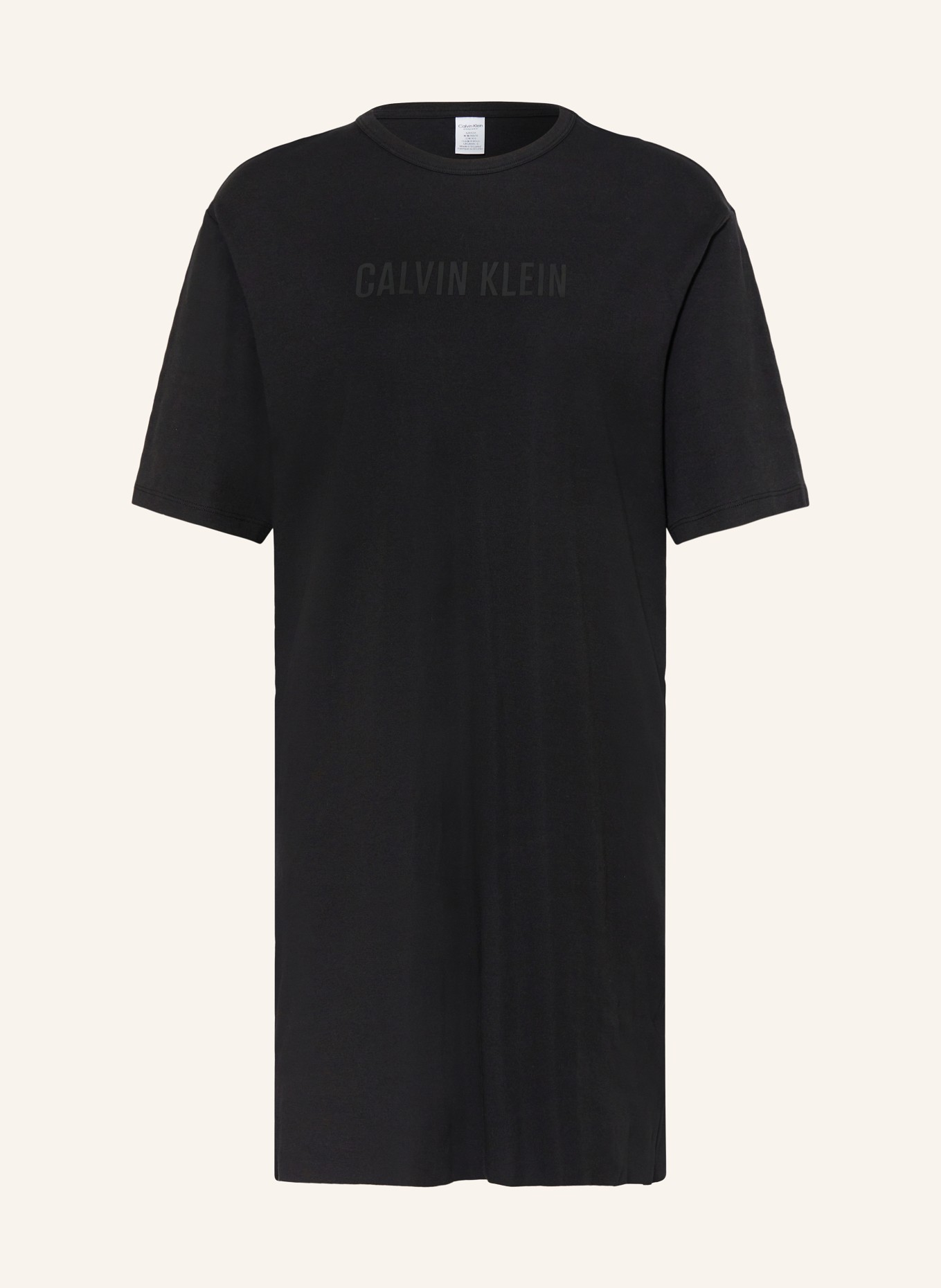 Calvin Klein Noční košile INTENSE POWER, Barva: ČERNÁ (Obrázek 1)