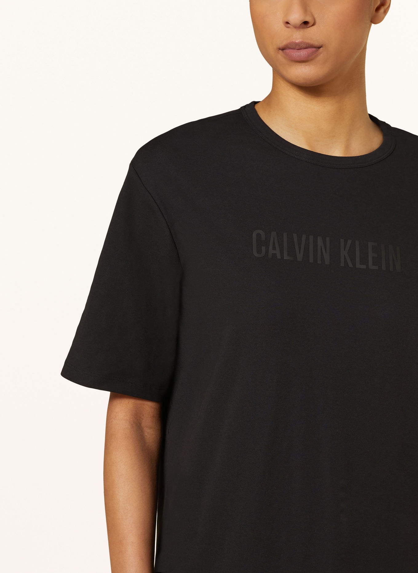 Calvin Klein Noční košile INTENSE POWER, Barva: ČERNÁ (Obrázek 4)