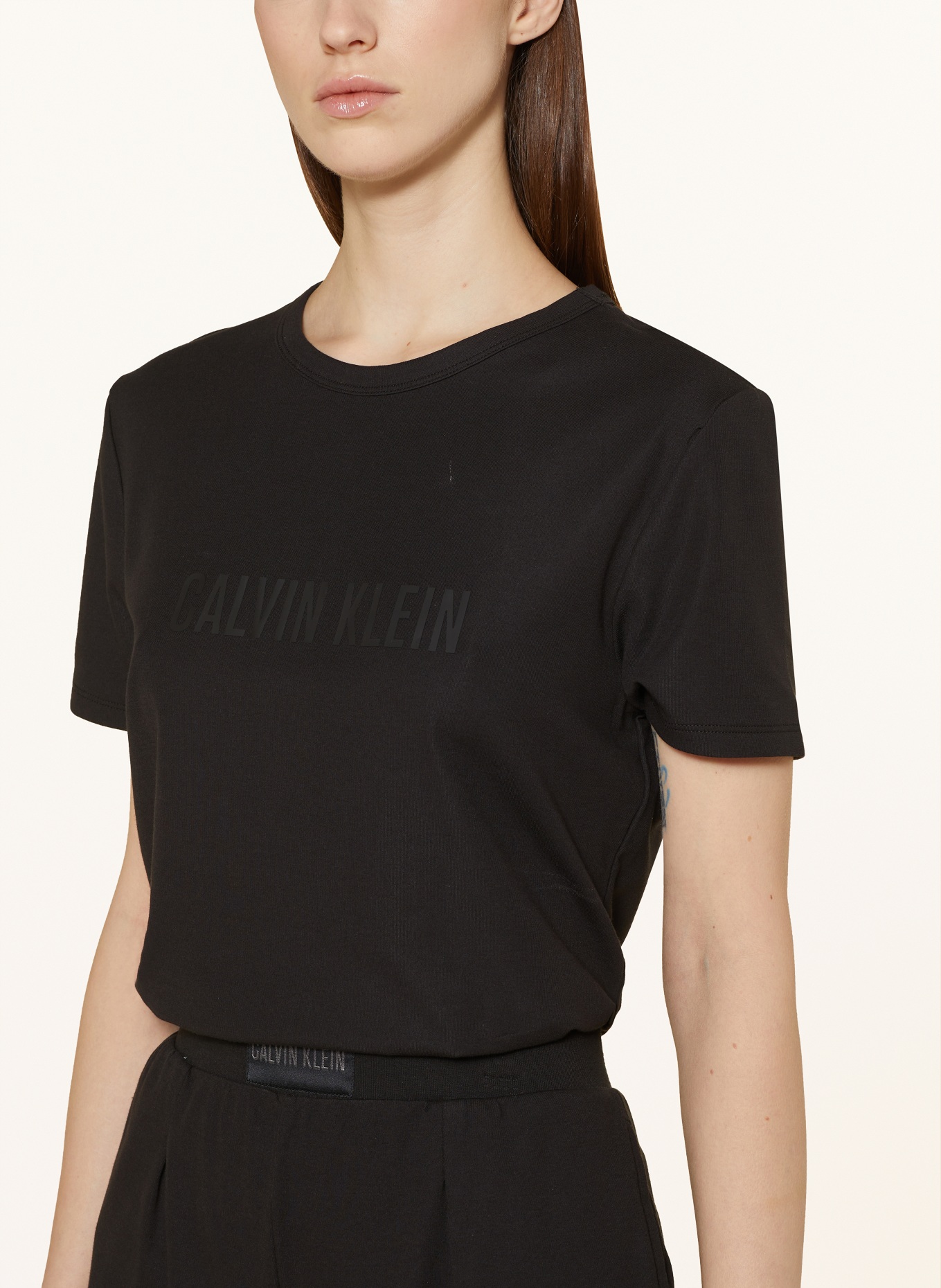Calvin Klein Shorty Pajamas INTENSE POWER In Black