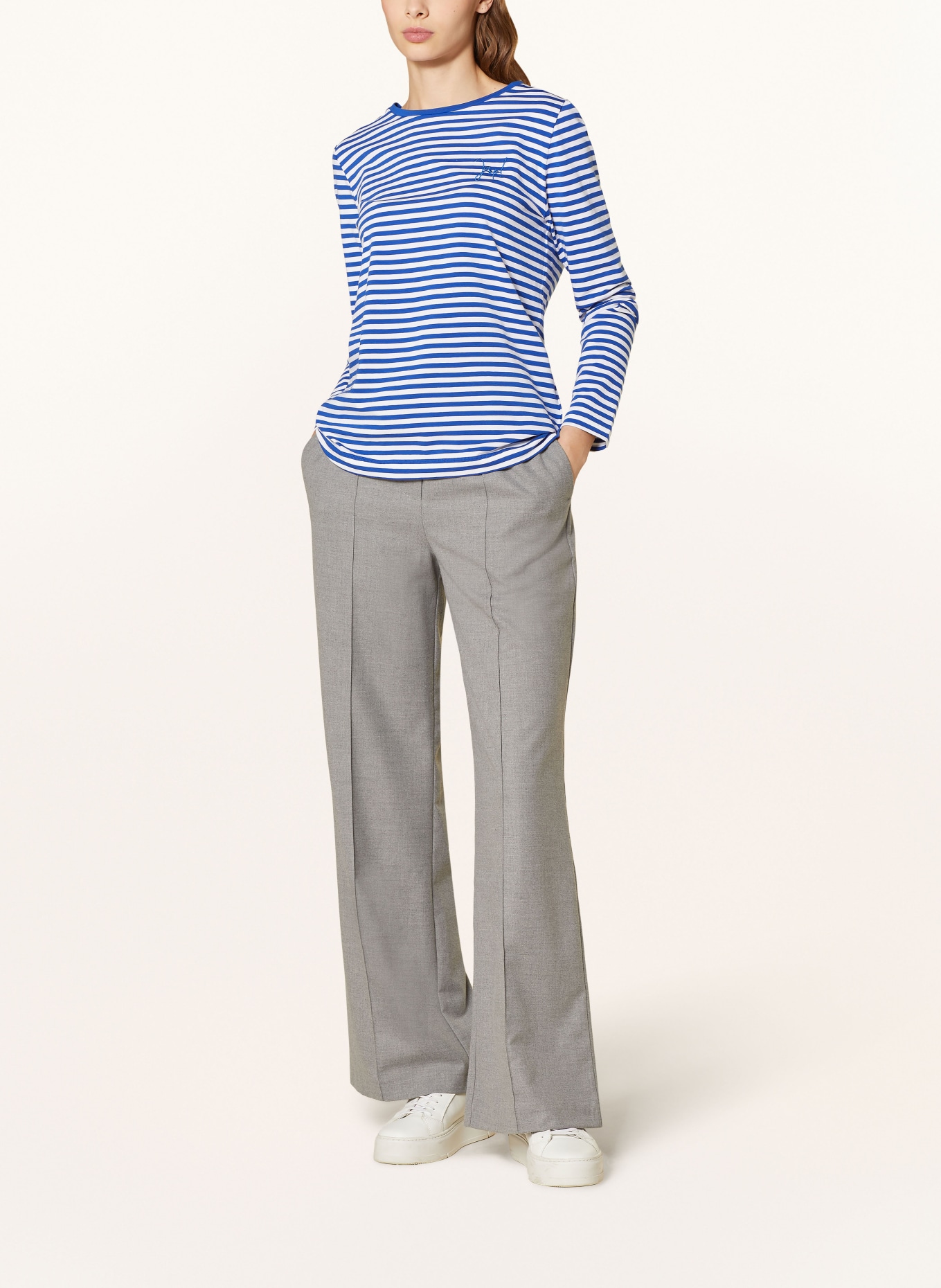 JOOP! Long sleeve shirt, Color: WHITE/ BLUE (Image 2)