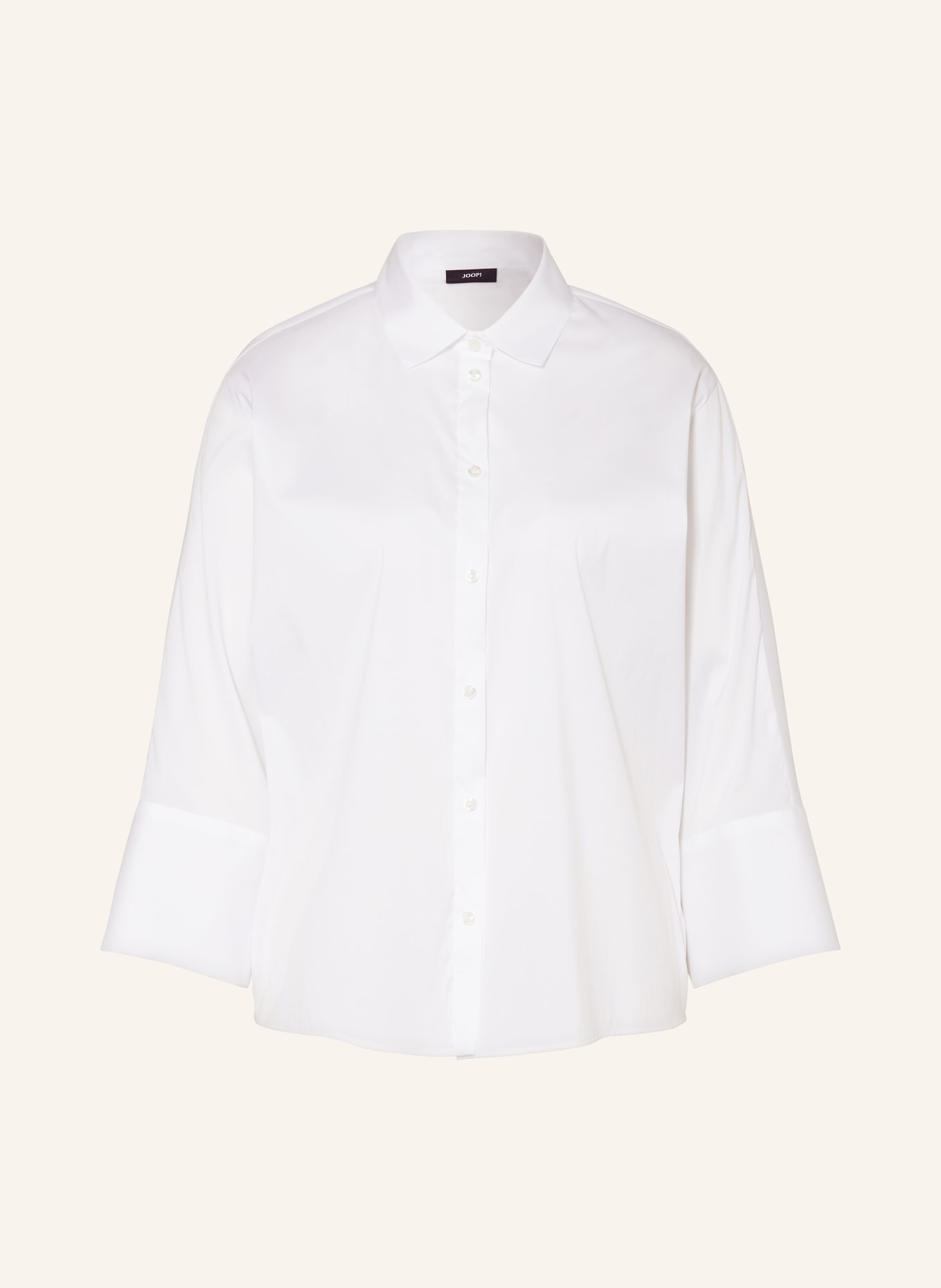 JOOP! Shirt blouse with 3/4 sleeves, Color: WHITE (Image 1)