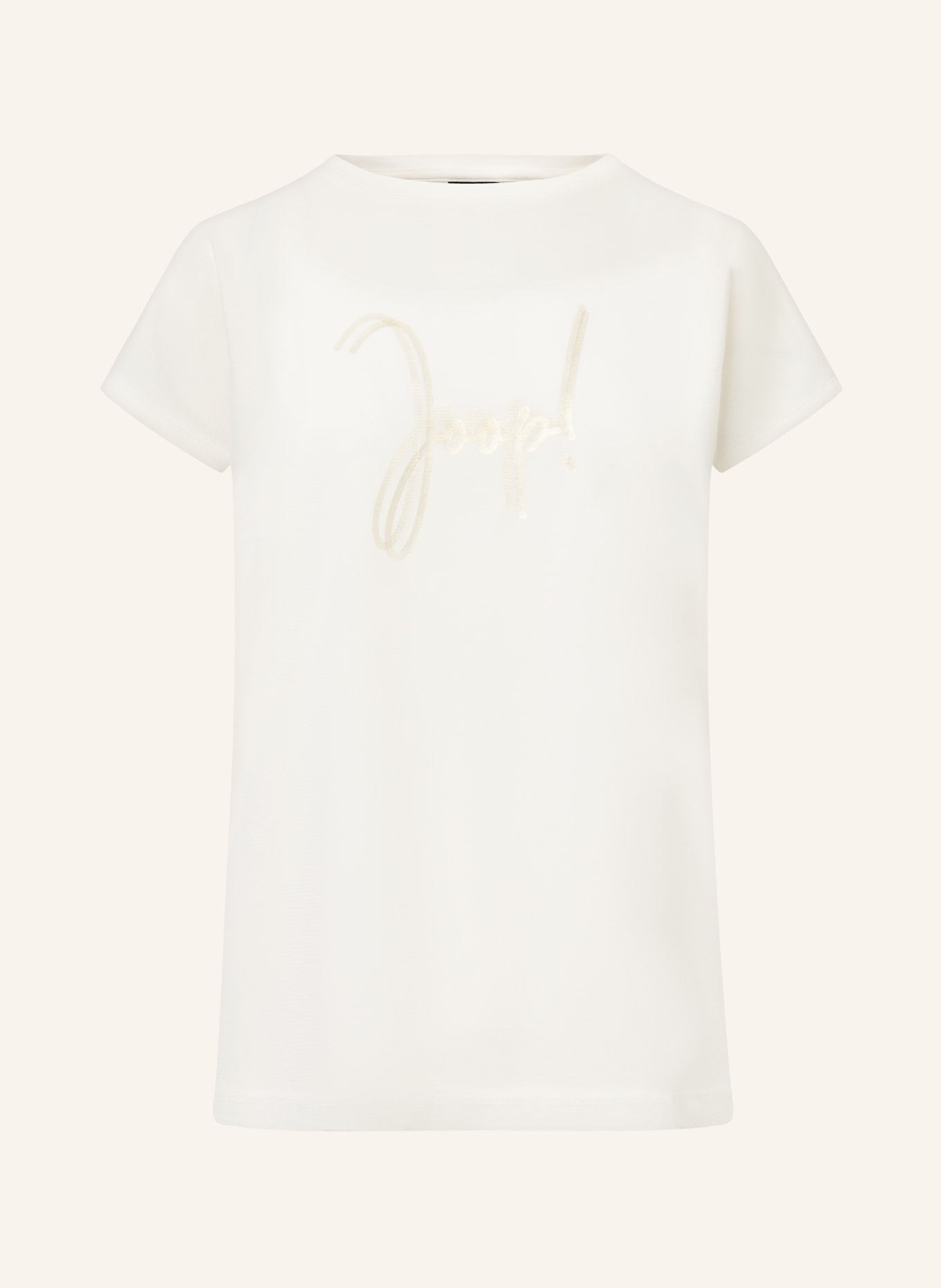 JOOP! T-shirt, Color: WHITE/ BEIGE (Image 1)