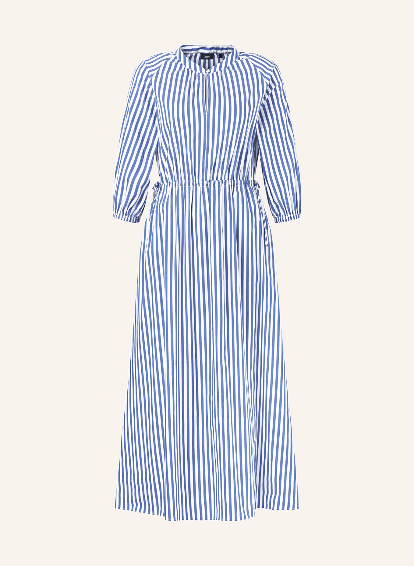 JOOP! Kleid mit 3/4-Arm, Farbe: BLAU/ WEISS (Bild 1)