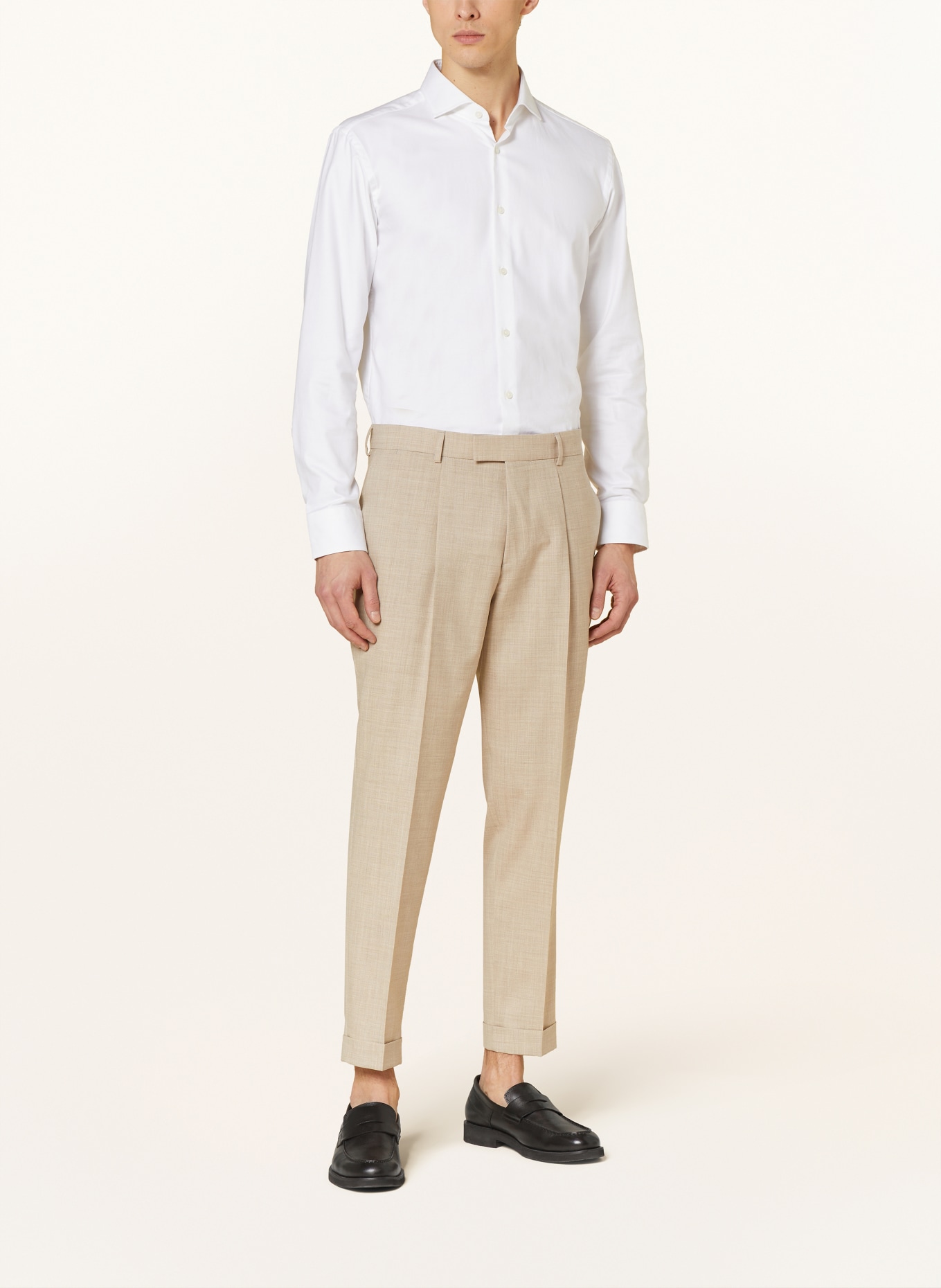 BOSS Anzug HESTON Slim Fit, Farbe: BEIGE (Bild 4)
