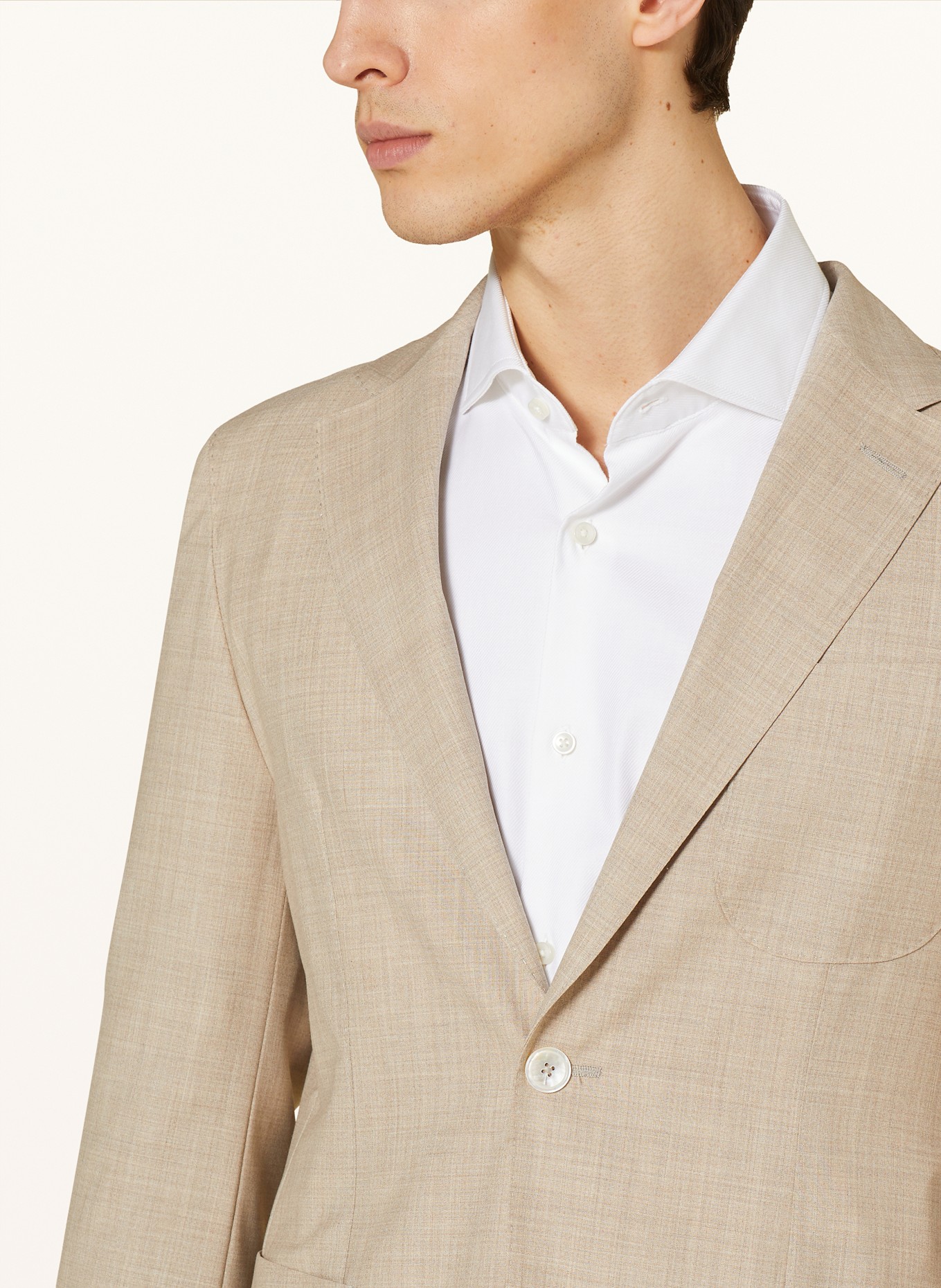BOSS Anzug HESTON Slim Fit, Farbe: BEIGE (Bild 5)