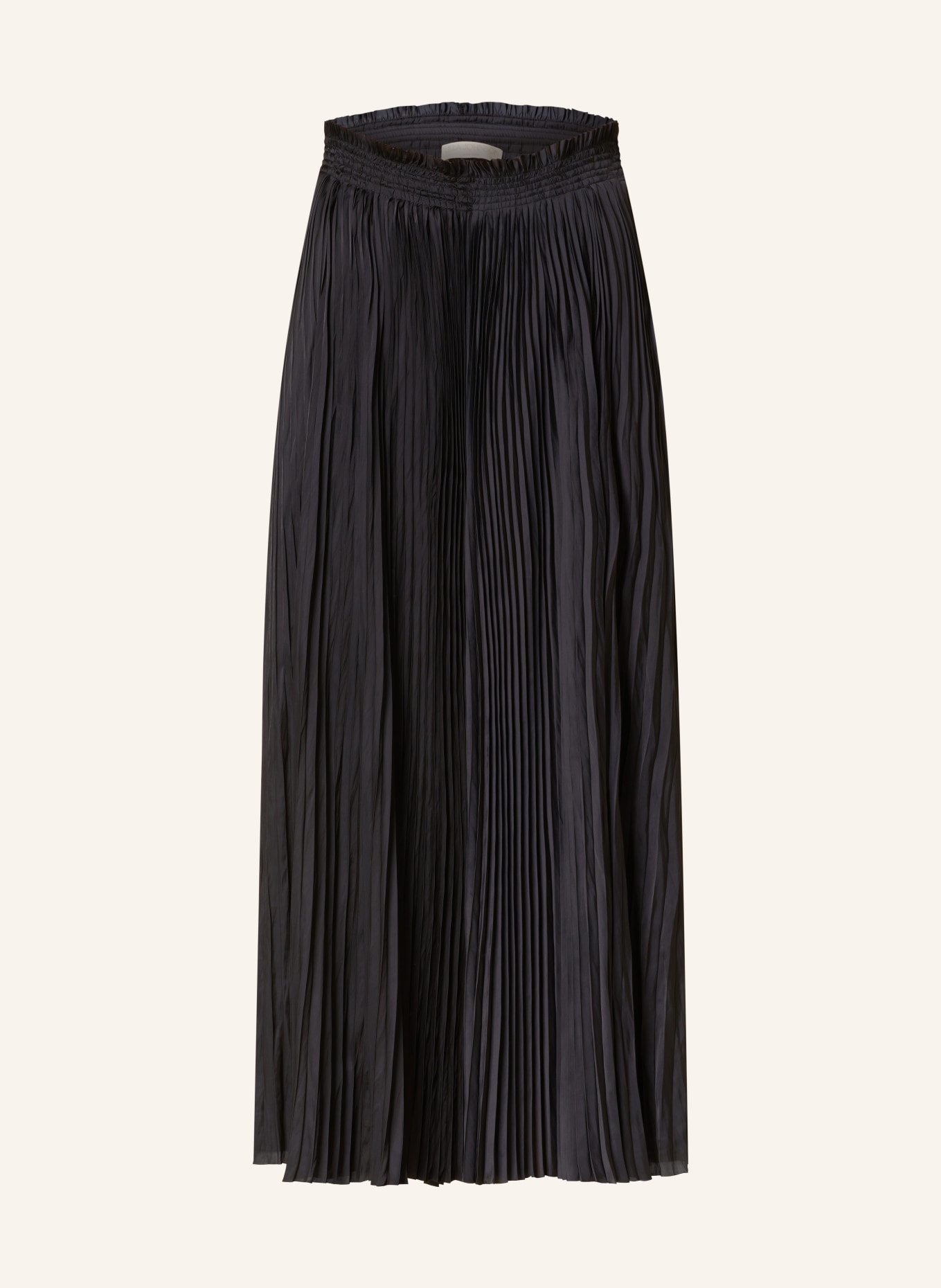 ULLA JOHNSON Pleated skirt KRISTA, Color: BLACK (Image 1)