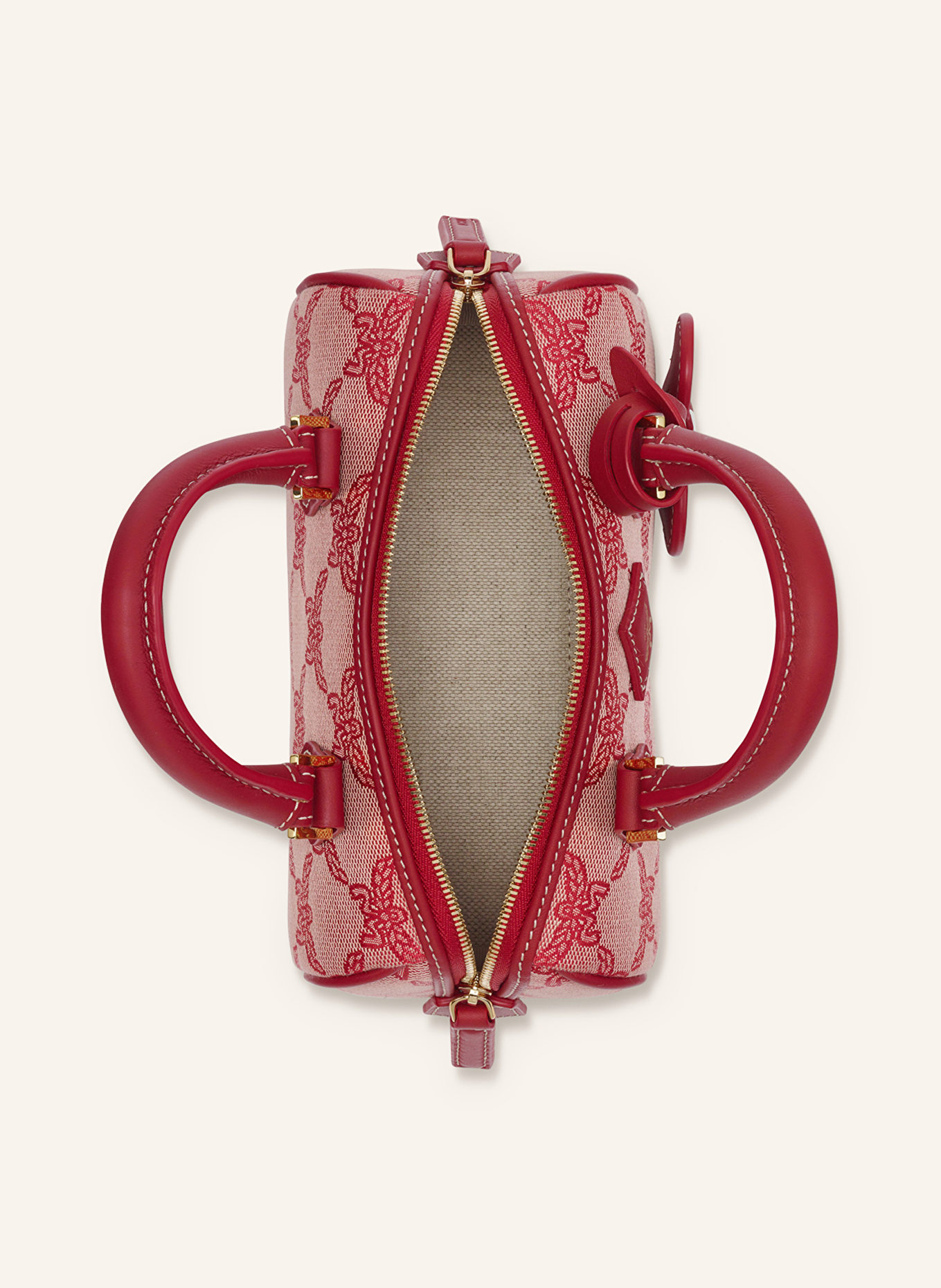 MCM Handbag ELLA BOSTON MINI, Color: X0001 VALENTINE RED (Image 4)