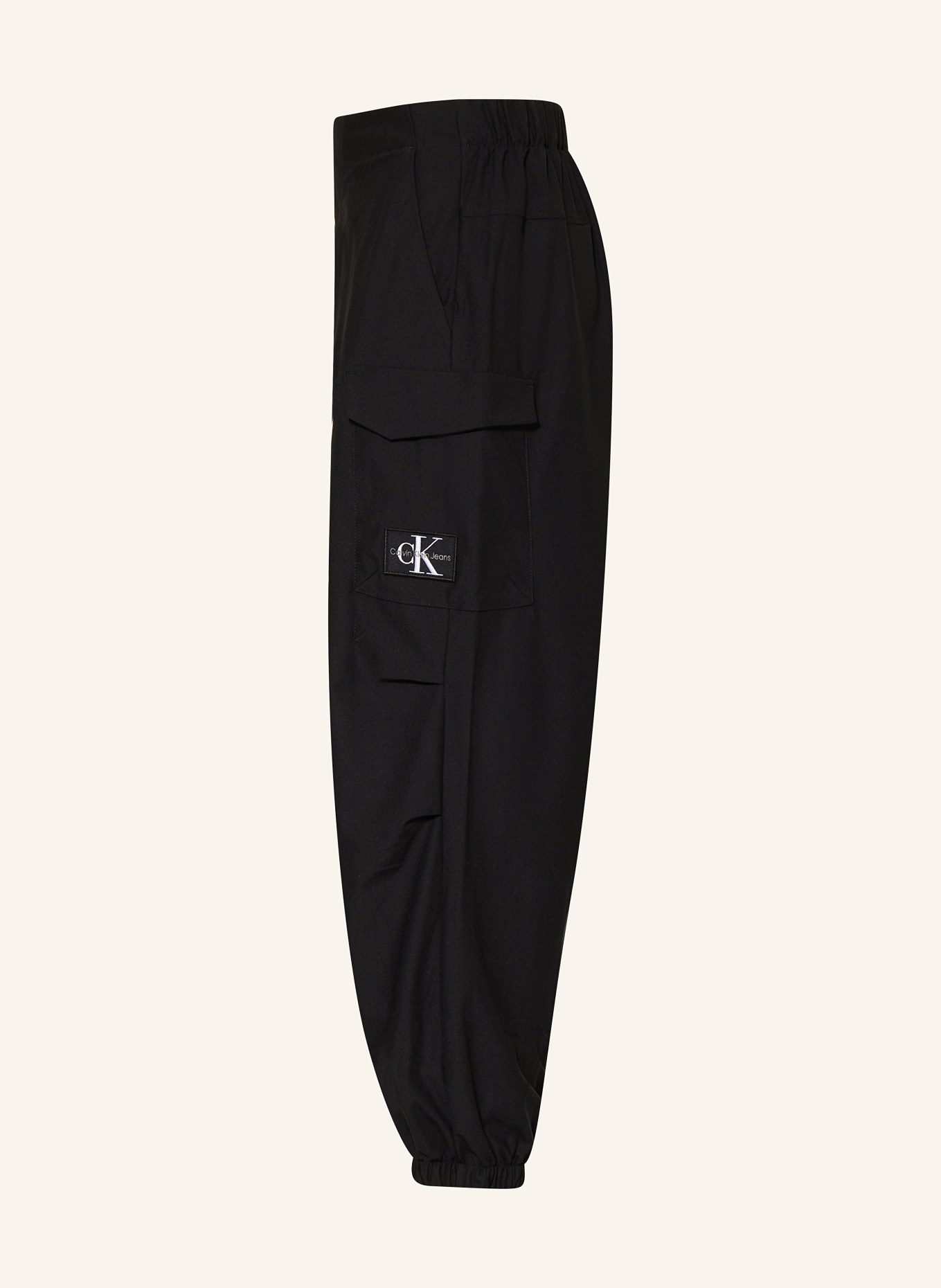 Calvin Klein Cargo kalhoty, Barva: ČERNÁ (Obrázek 4)