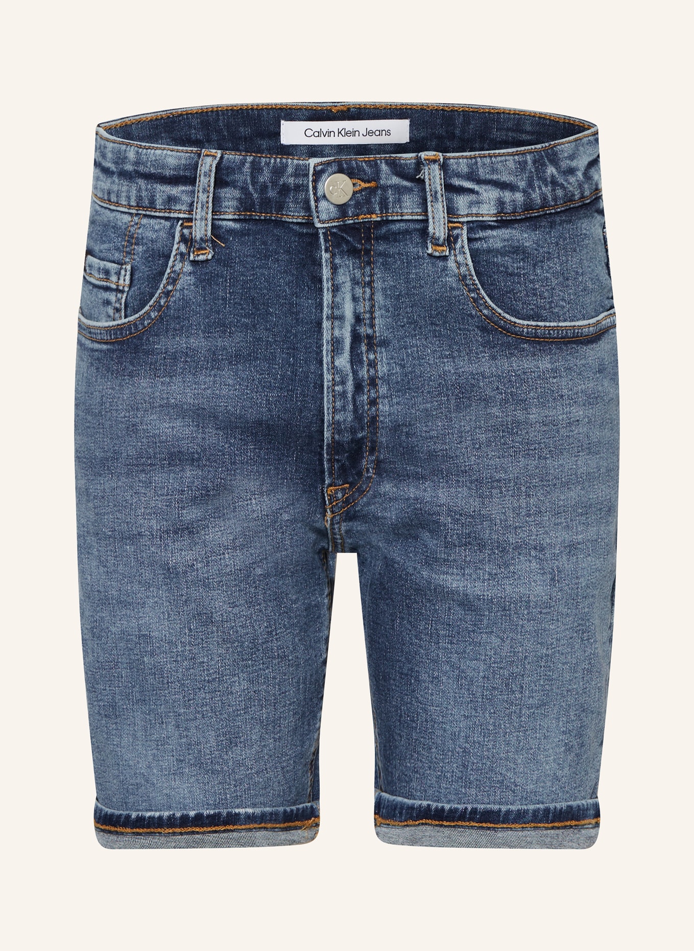 Calvin Klein Szorty jeansowe, Kolor: NIEBIESKI (Obrazek 1)