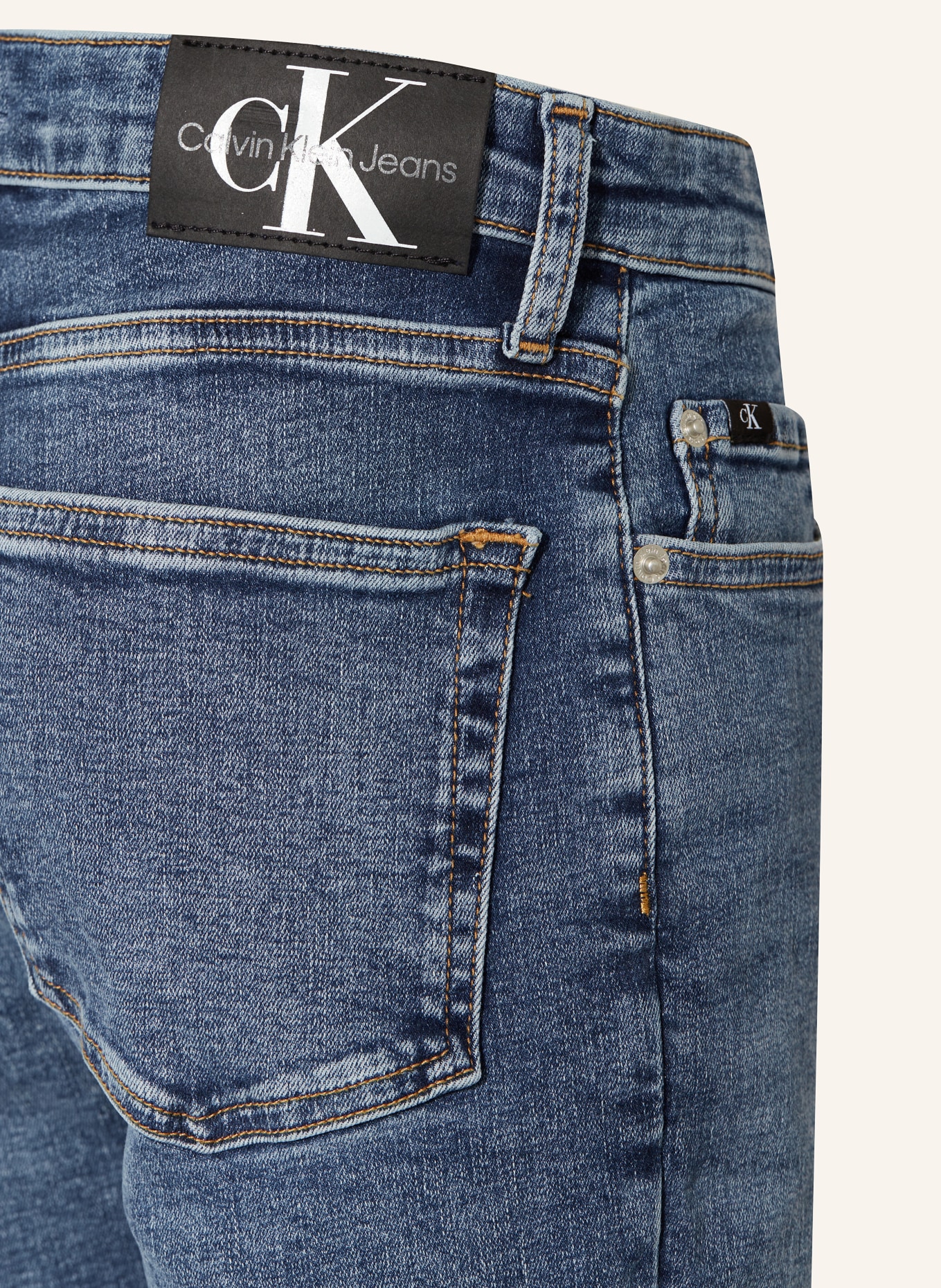 Calvin Klein Szorty jeansowe, Kolor: NIEBIESKI (Obrazek 3)