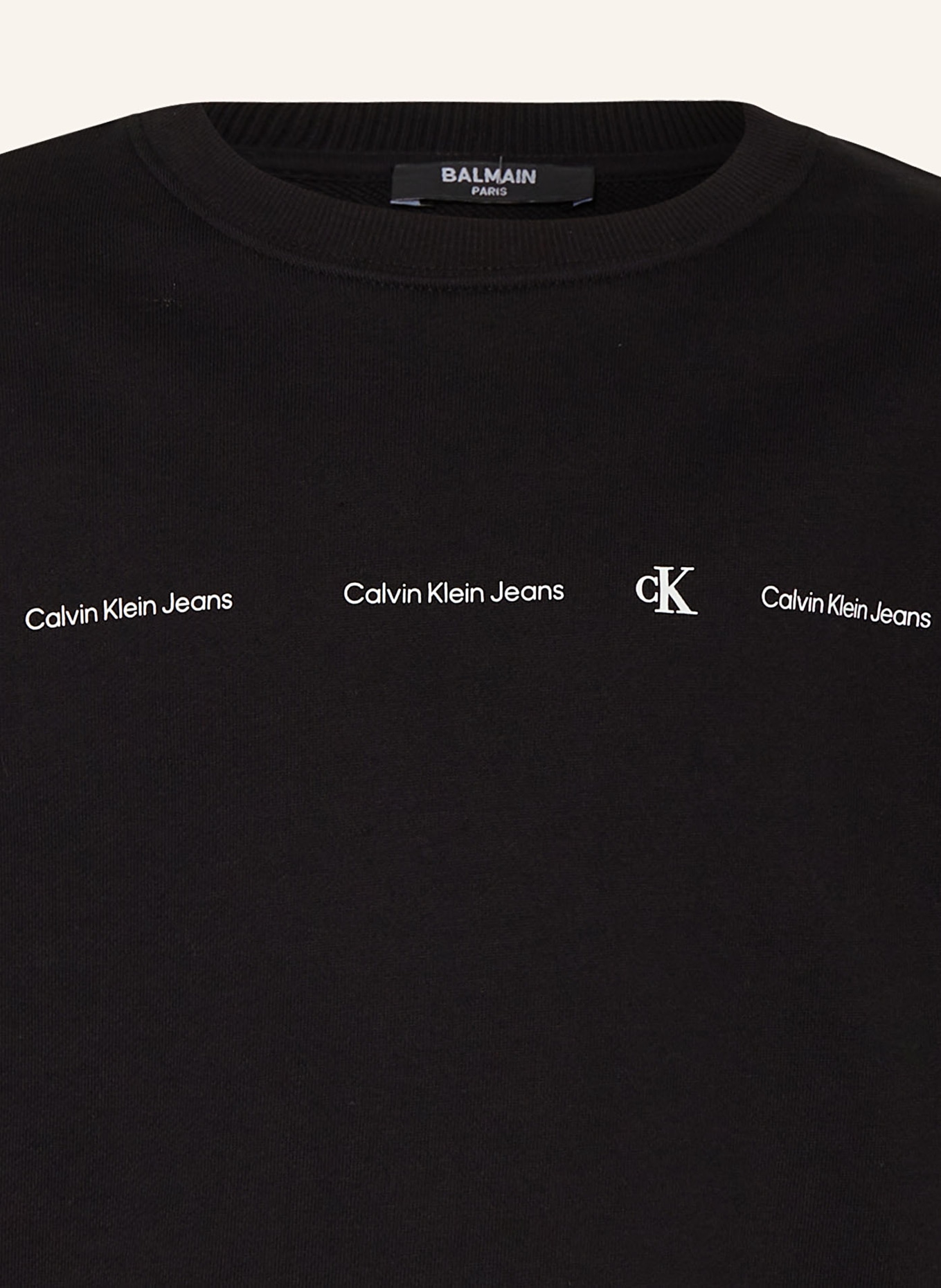 Calvin Klein Sweatshirt, Farbe: SCHWARZ (Bild 3)