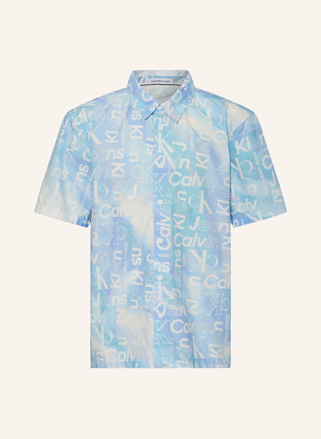 Calvin Klein Hemd, Farbe: HELLBLAU/ MINT/ WEISS (Bild 1)