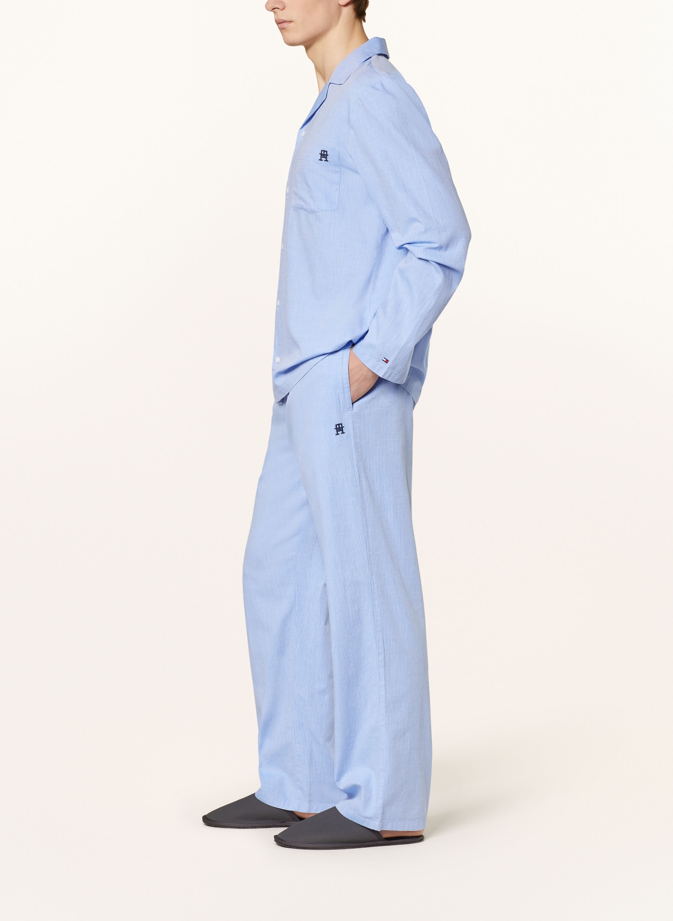 TOMMY HILFIGER Spodnie od piżamy, Kolor: JASNONIEBIESKI (Obrazek 4)