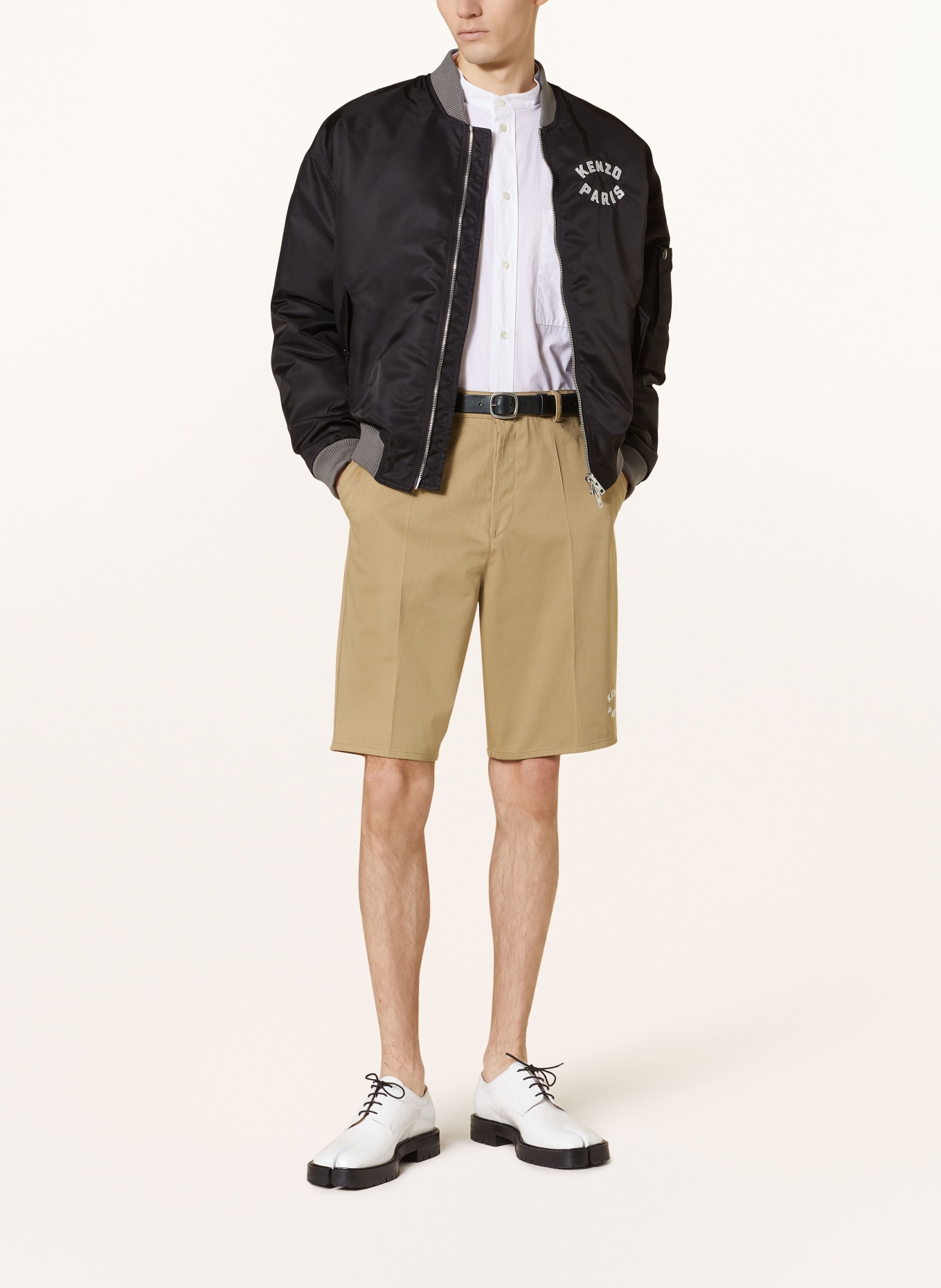 KENZO Chino shorts, Color: CAMEL (Image 2)