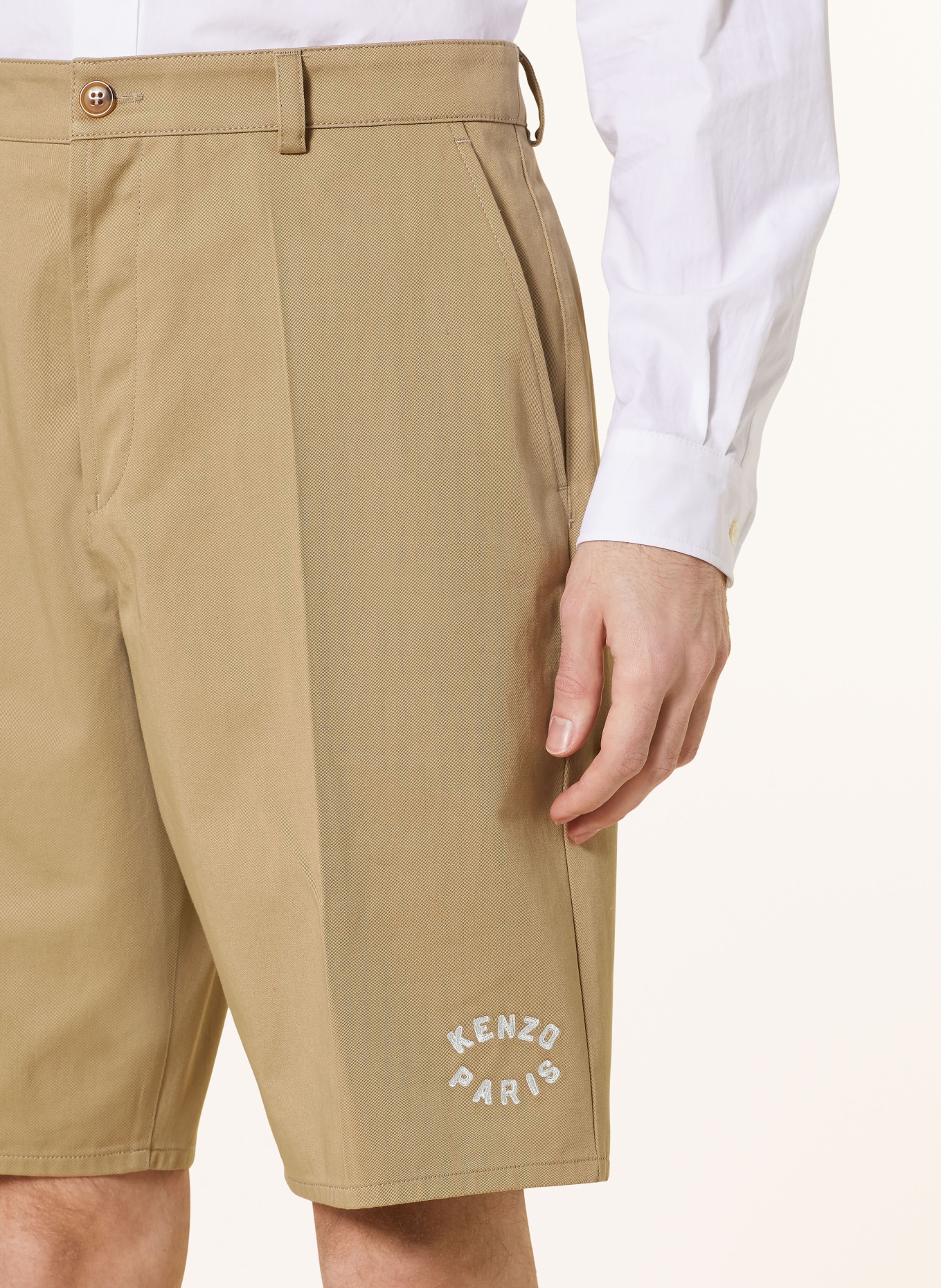 KENZO Chino shorts, Color: CAMEL (Image 5)