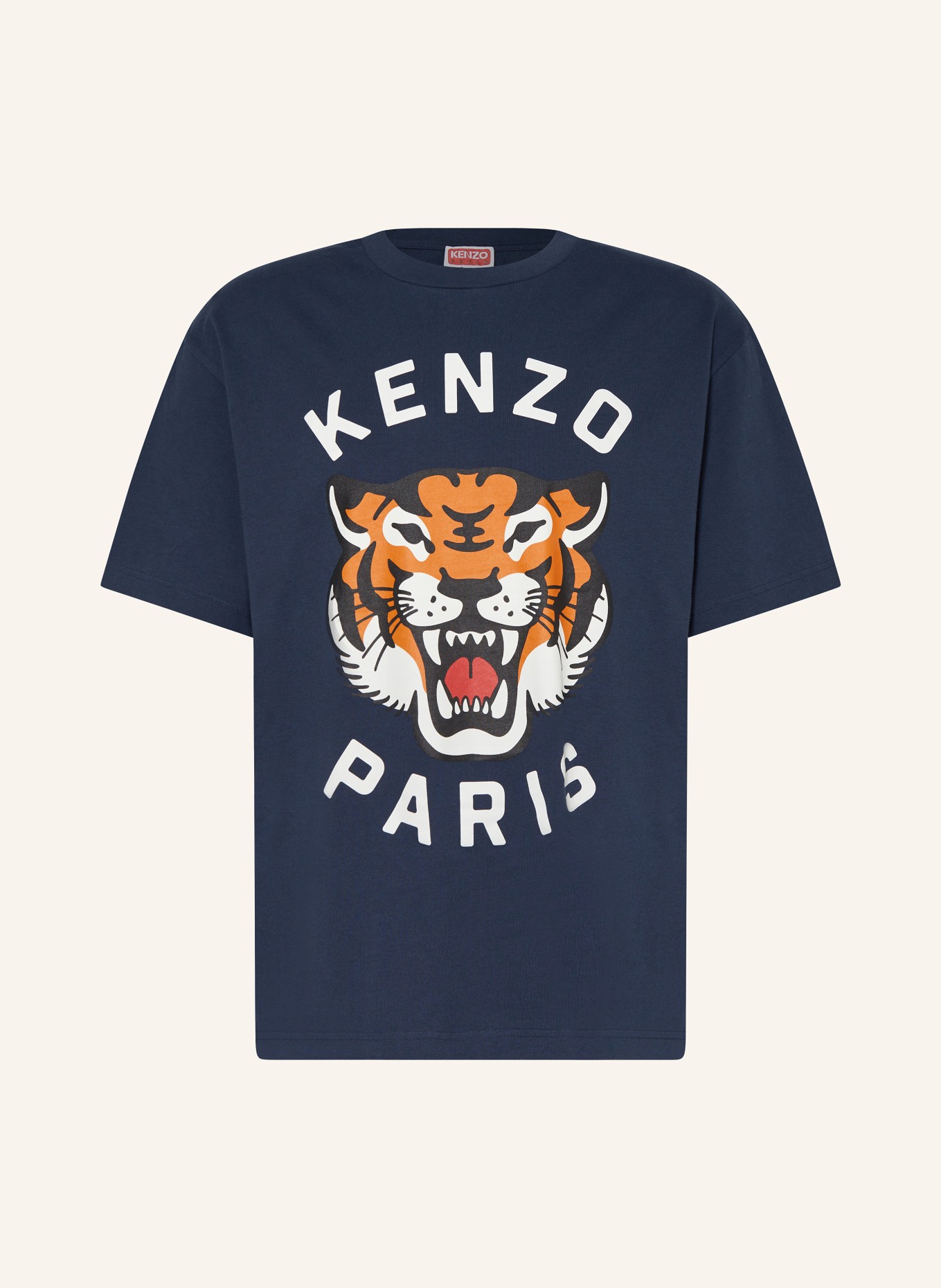KENZO T-Shirt TIGER, Farbe: DUNKELBLAU/ WEISS/ ORANGE (Bild 1)