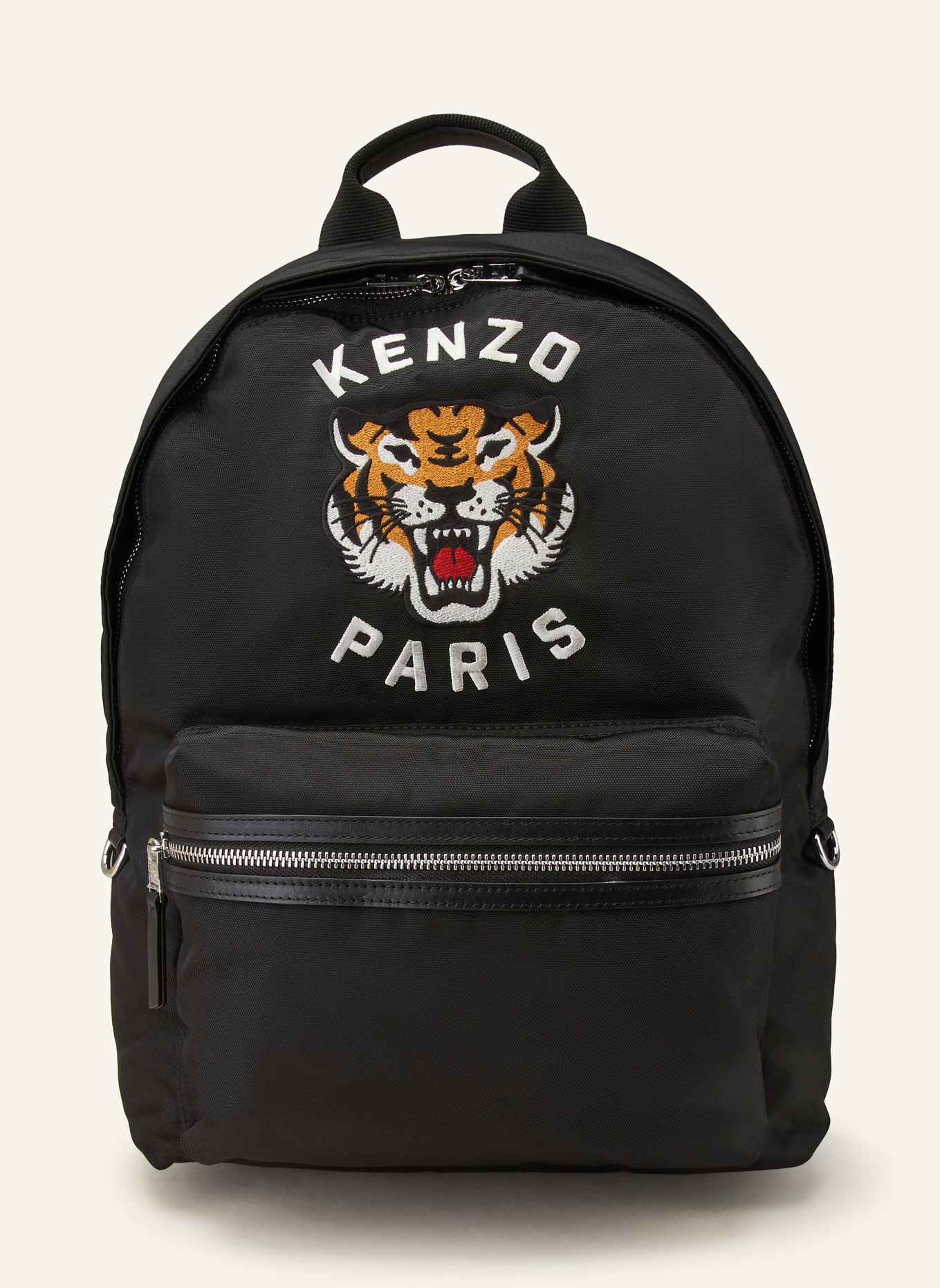KENZO Backpack TIGER, Color: BLACK (Image 1)