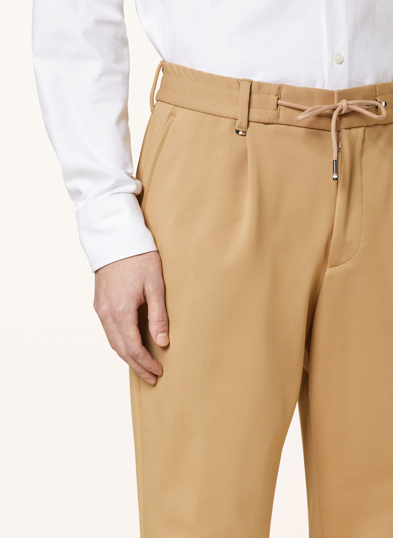 BOSS Trousers PERIN relaxed fit, Color: 260 MEDIUM BEIGE (Image 6)