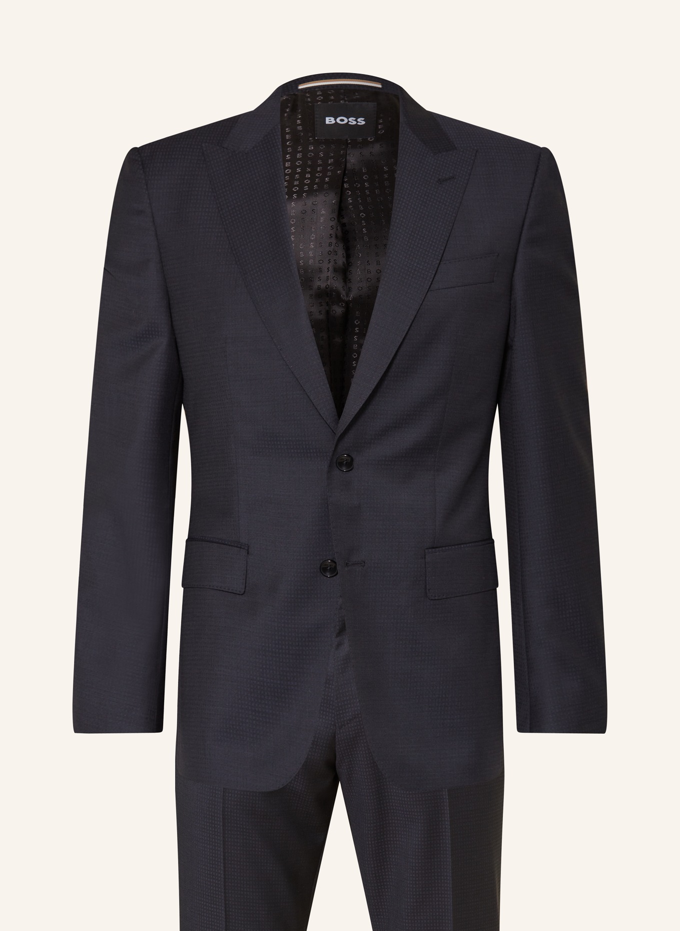 BOSS Suit H HUGE slim fit, Color: 404 DARK BLUE (Image 1)