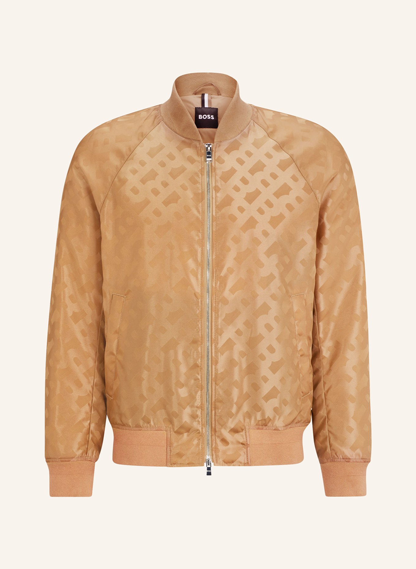 BOSS Bomber jacket CORONDO, Color: BEIGE (Image 1)