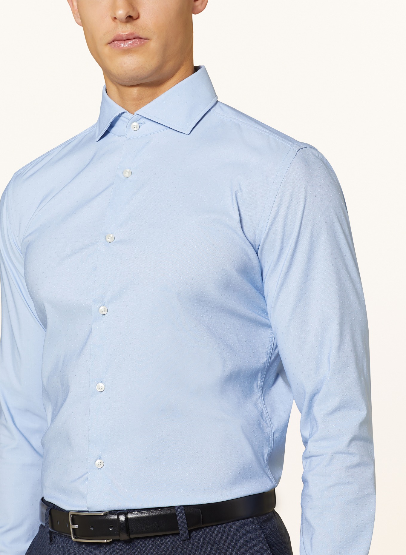 BOSS Shirt P-HANK slim fit, Color: LIGHT BLUE (Image 4)