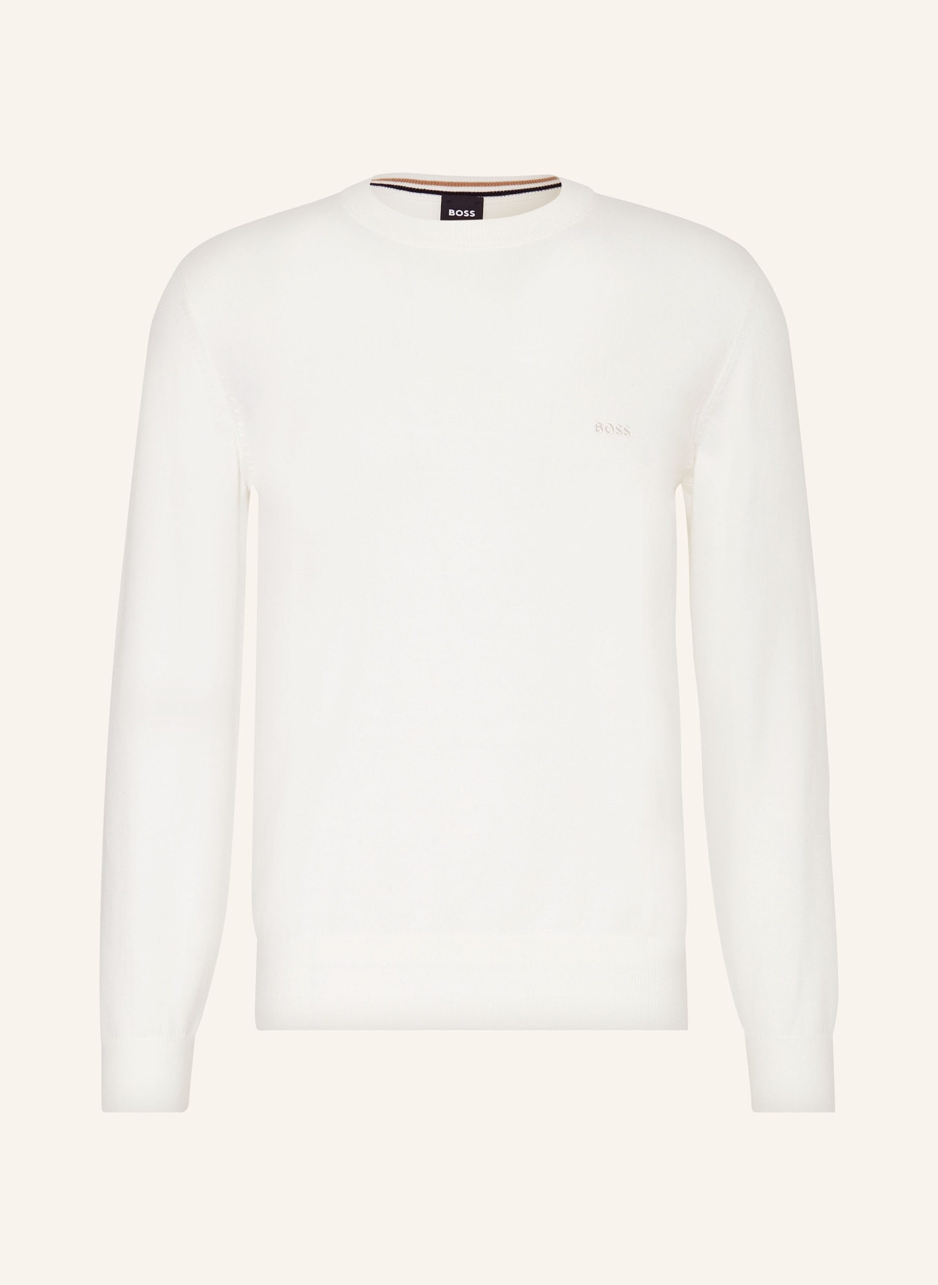 BOSS Pullover PACAS, Farbe: 100 WHITE (Bild 1)