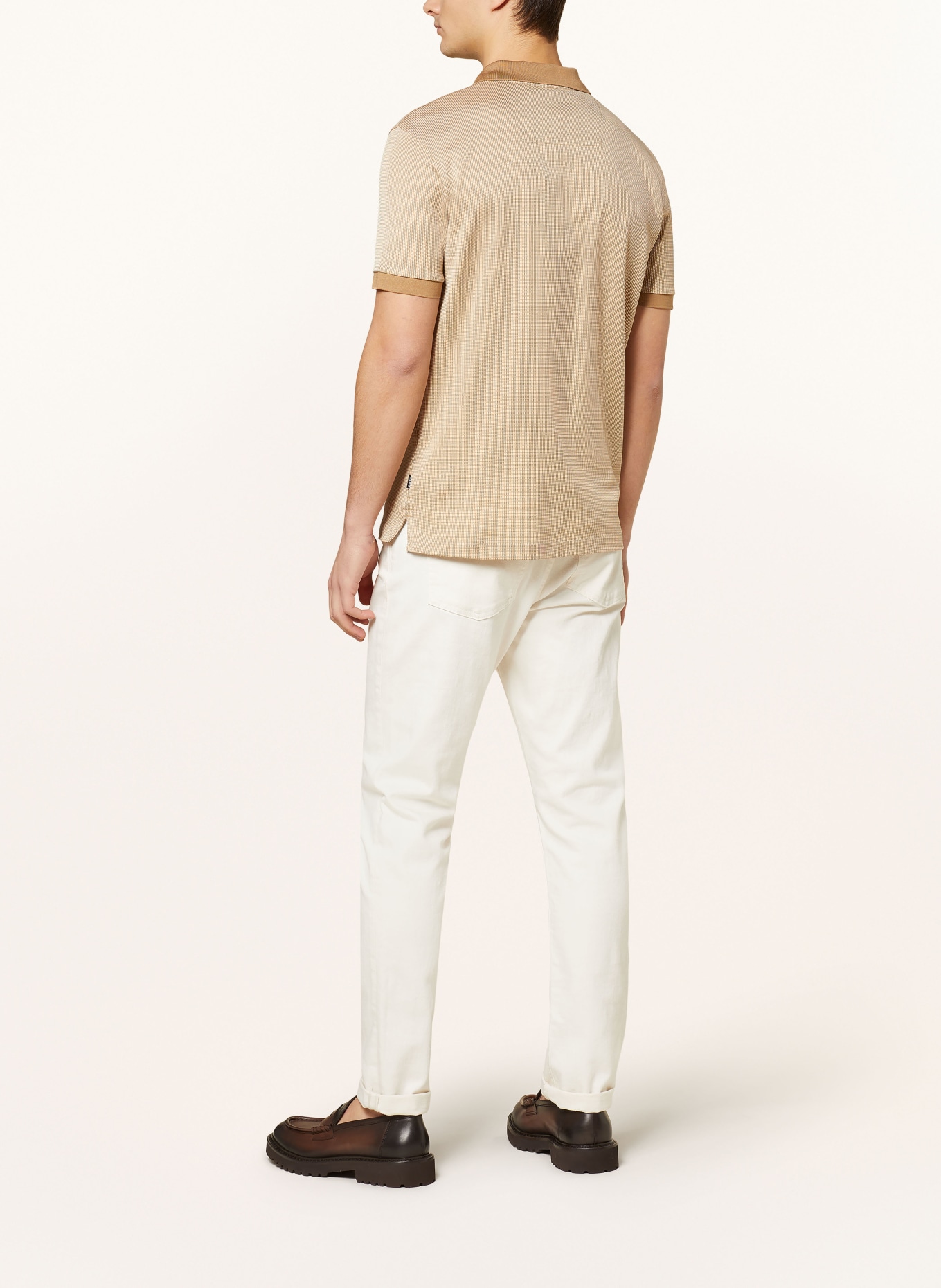 BOSS Polo shirt PARLAY, Color: BEIGE/ CREAM (Image 3)