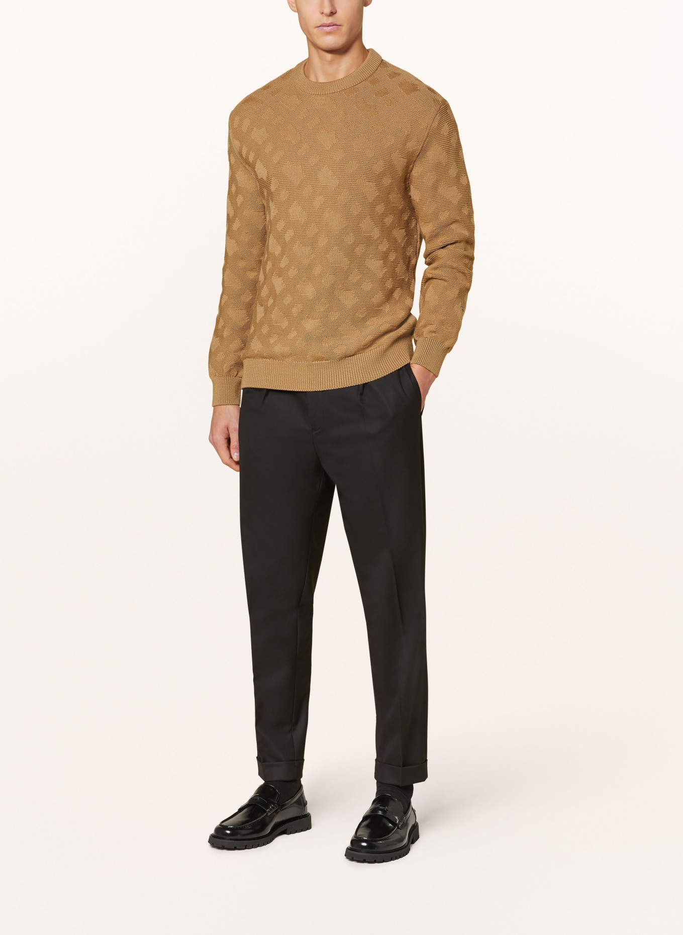 BOSS Sweater PALAO, Color: COGNAC (Image 2)