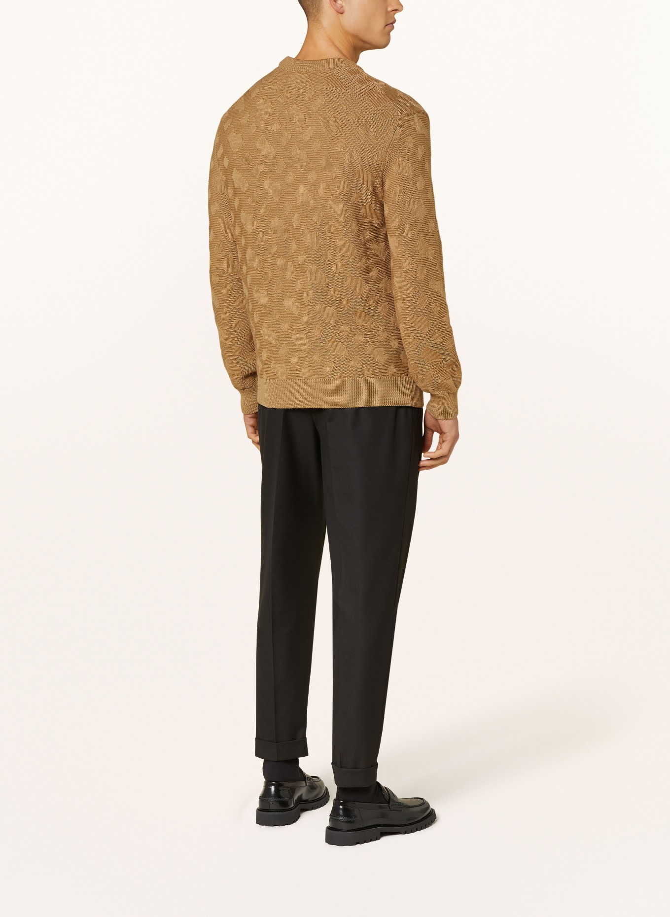 BOSS Sweater PALAO, Color: COGNAC (Image 3)