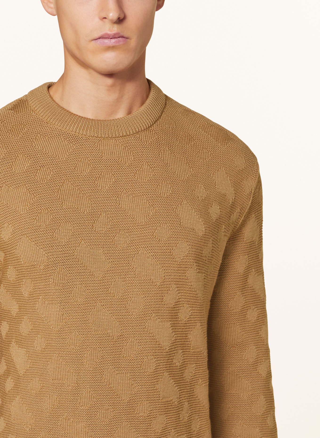 BOSS Sweater PALAO, Color: COGNAC (Image 4)
