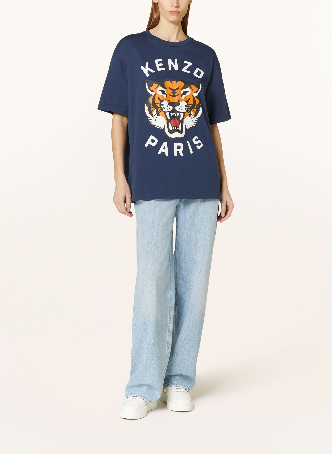KENZO Oversized-Shirt TIGER, Farbe: DUNKELBLAU (Bild 2)