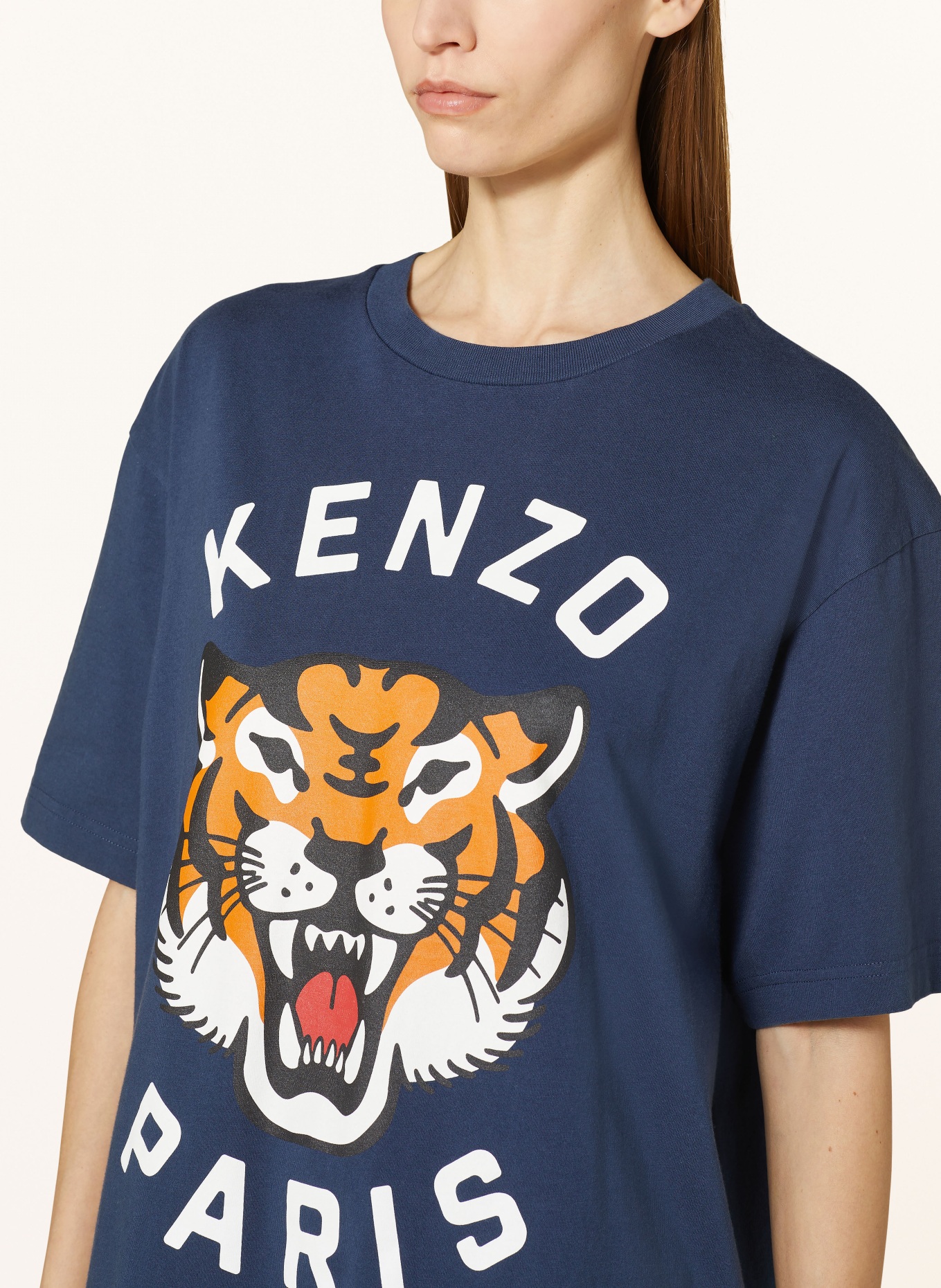 KENZO Oversized-Shirt TIGER, Farbe: DUNKELBLAU (Bild 4)