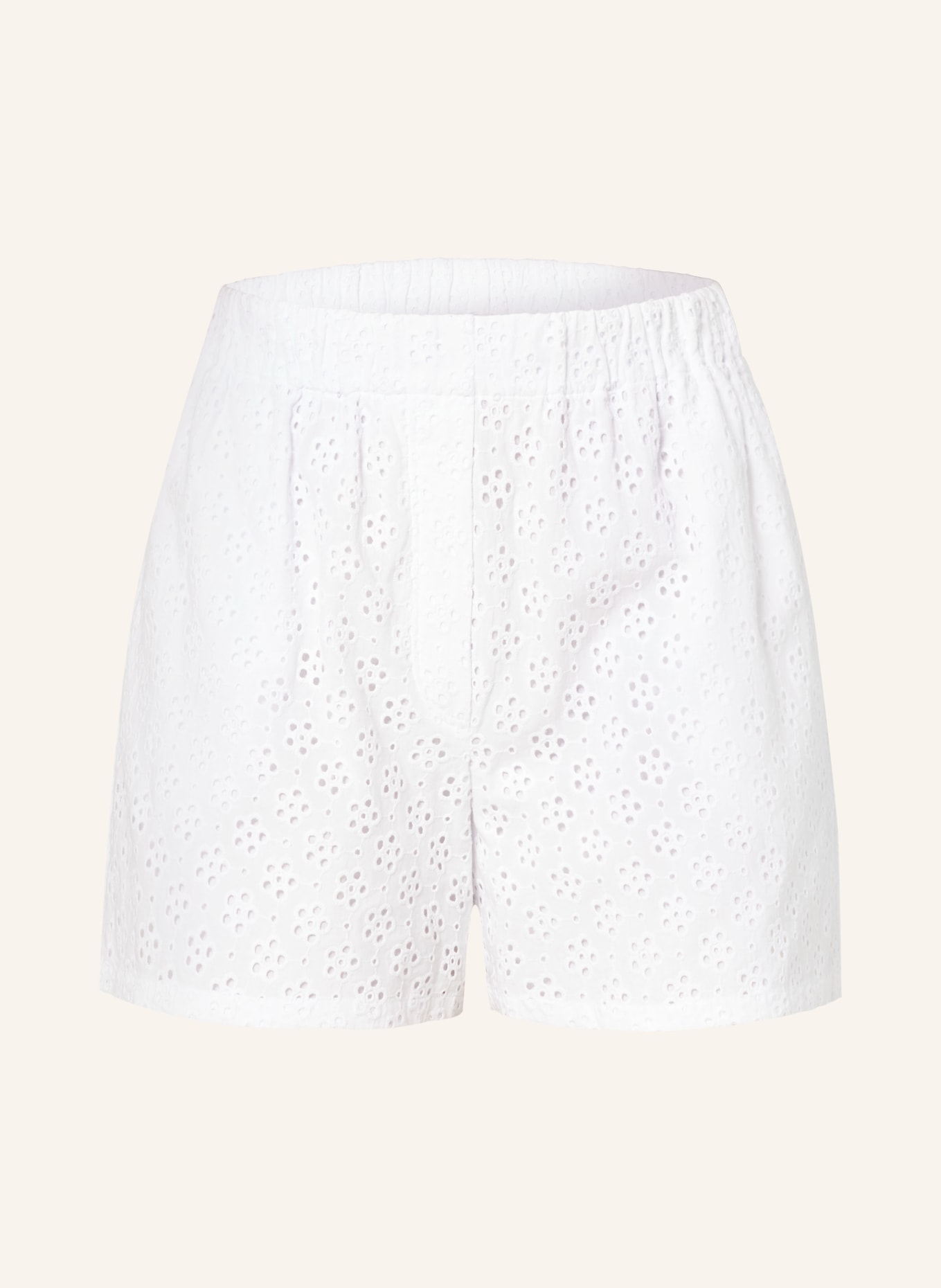 KENZO Shorts made of broderie anglaise, Color: WHITE (Image 1)