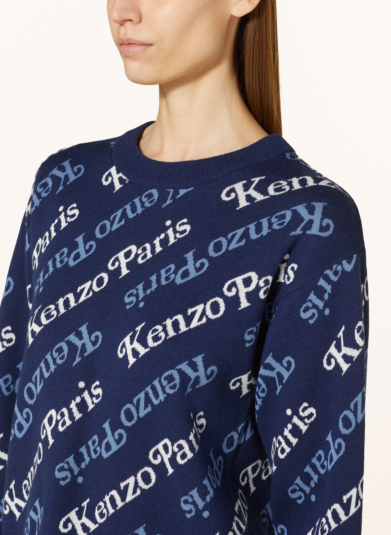 KENZO Pullover, Farbe: DUNKELBLAU/ BLAU/ WEISS (Bild 4)