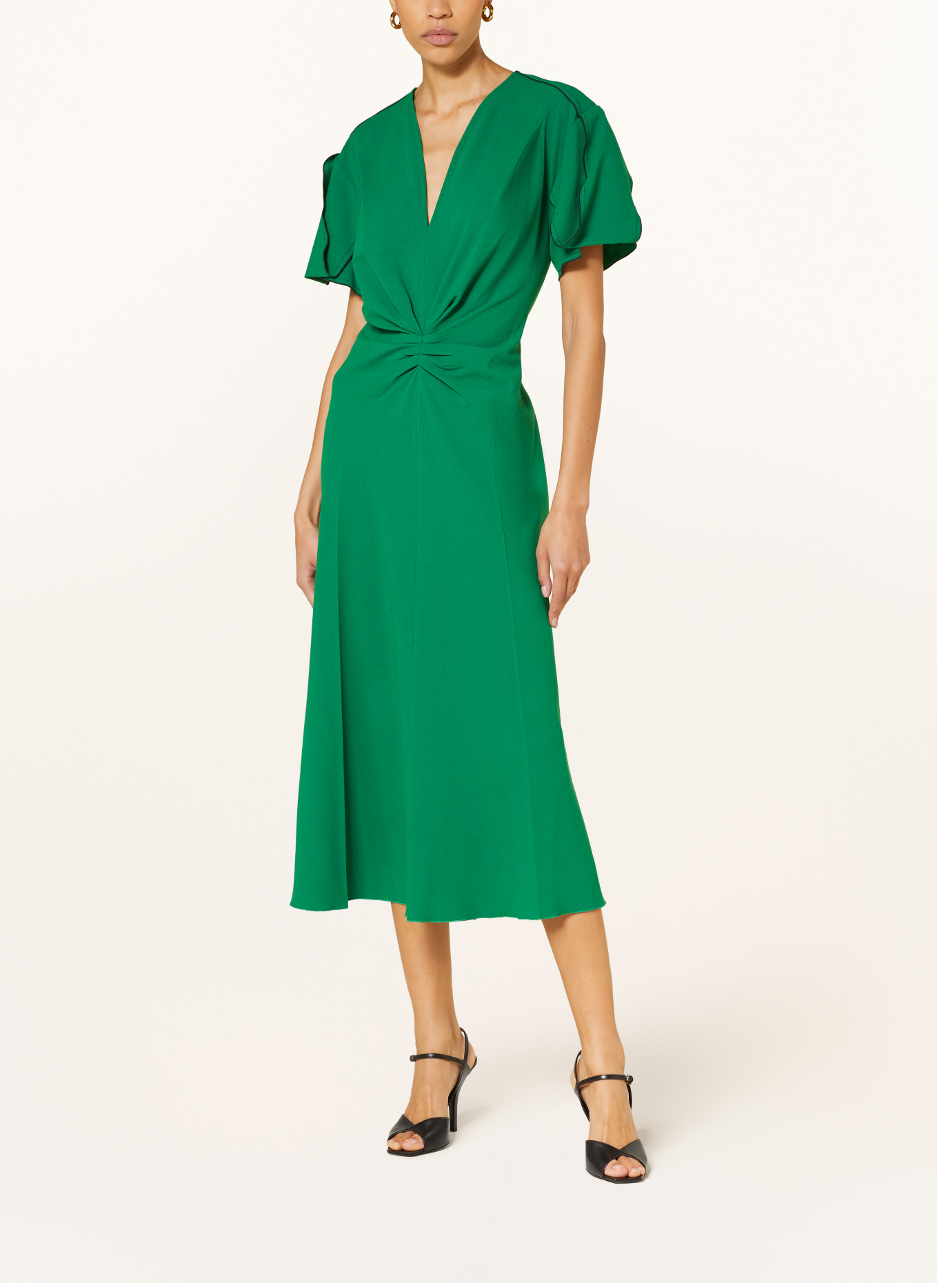 VICTORIABECKHAM Dress, Color: GREEN (Image 2)