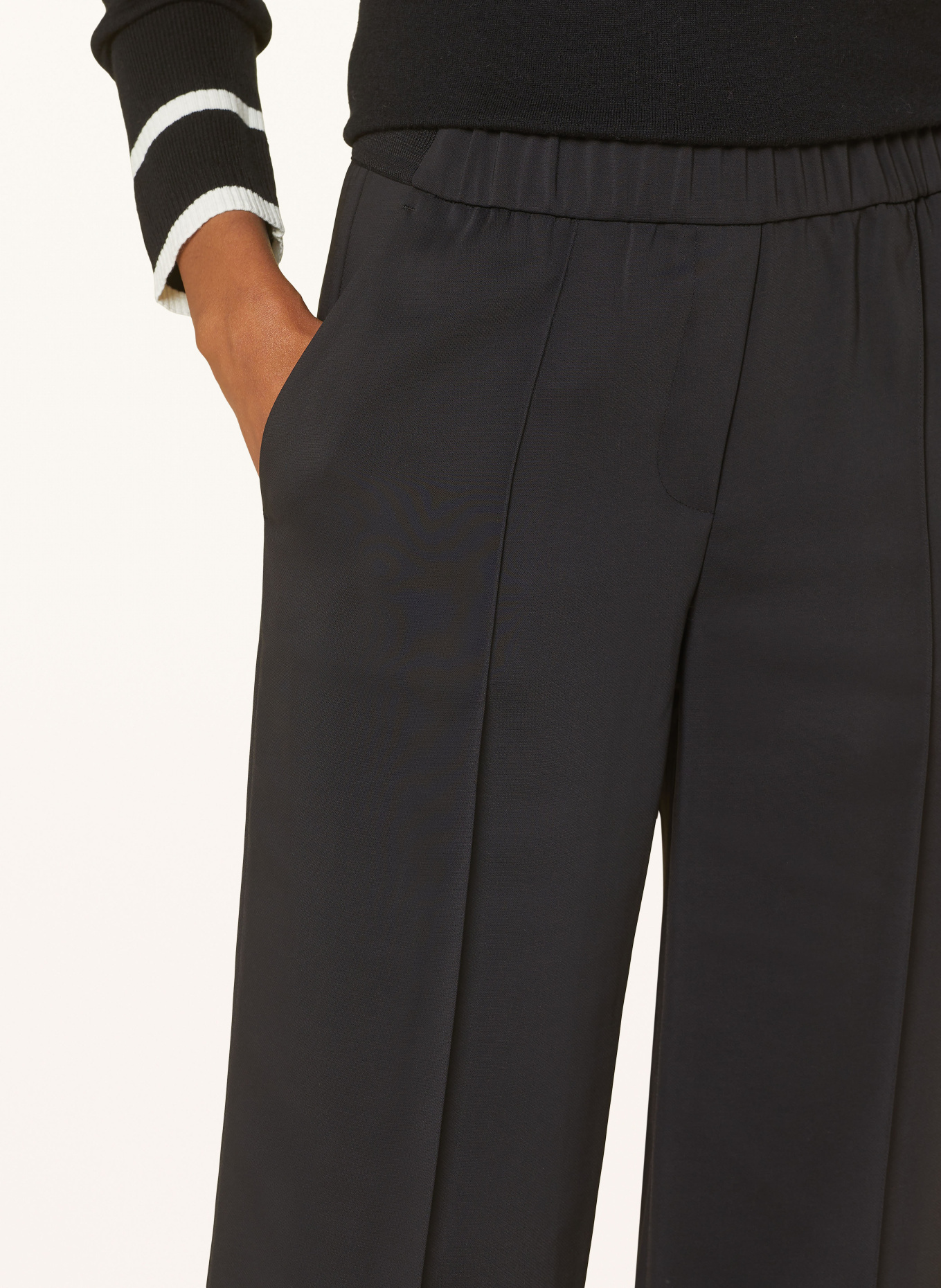 MARC CAIN Spodnie WASHINGTON, Kolor: 900 BLACK (Obrazek 5)