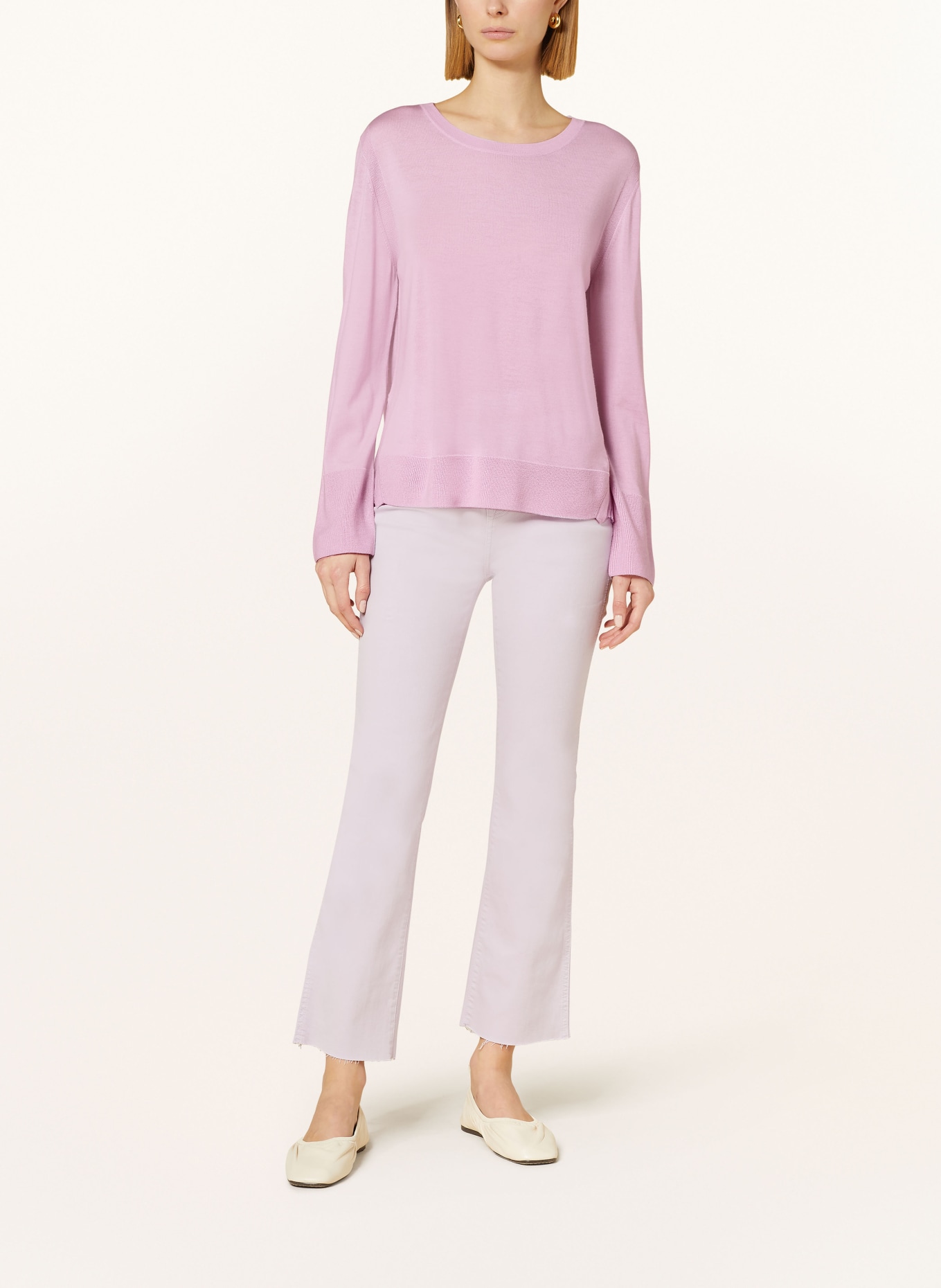 MARC CAIN Sweter, Kolor: 709 pink lavender (Obrazek 2)
