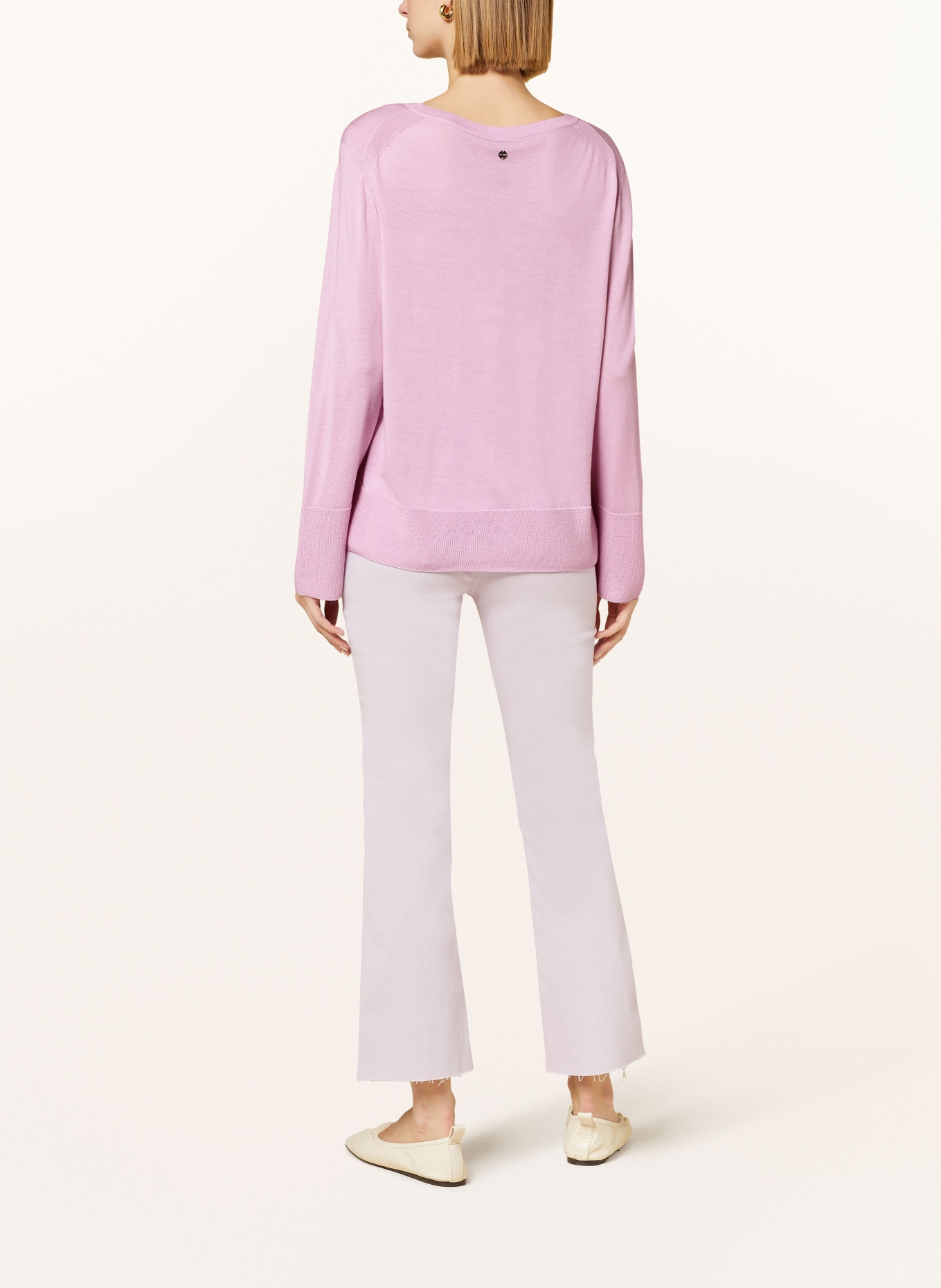 MARC CAIN Sweter, Kolor: 709 pink lavender (Obrazek 3)