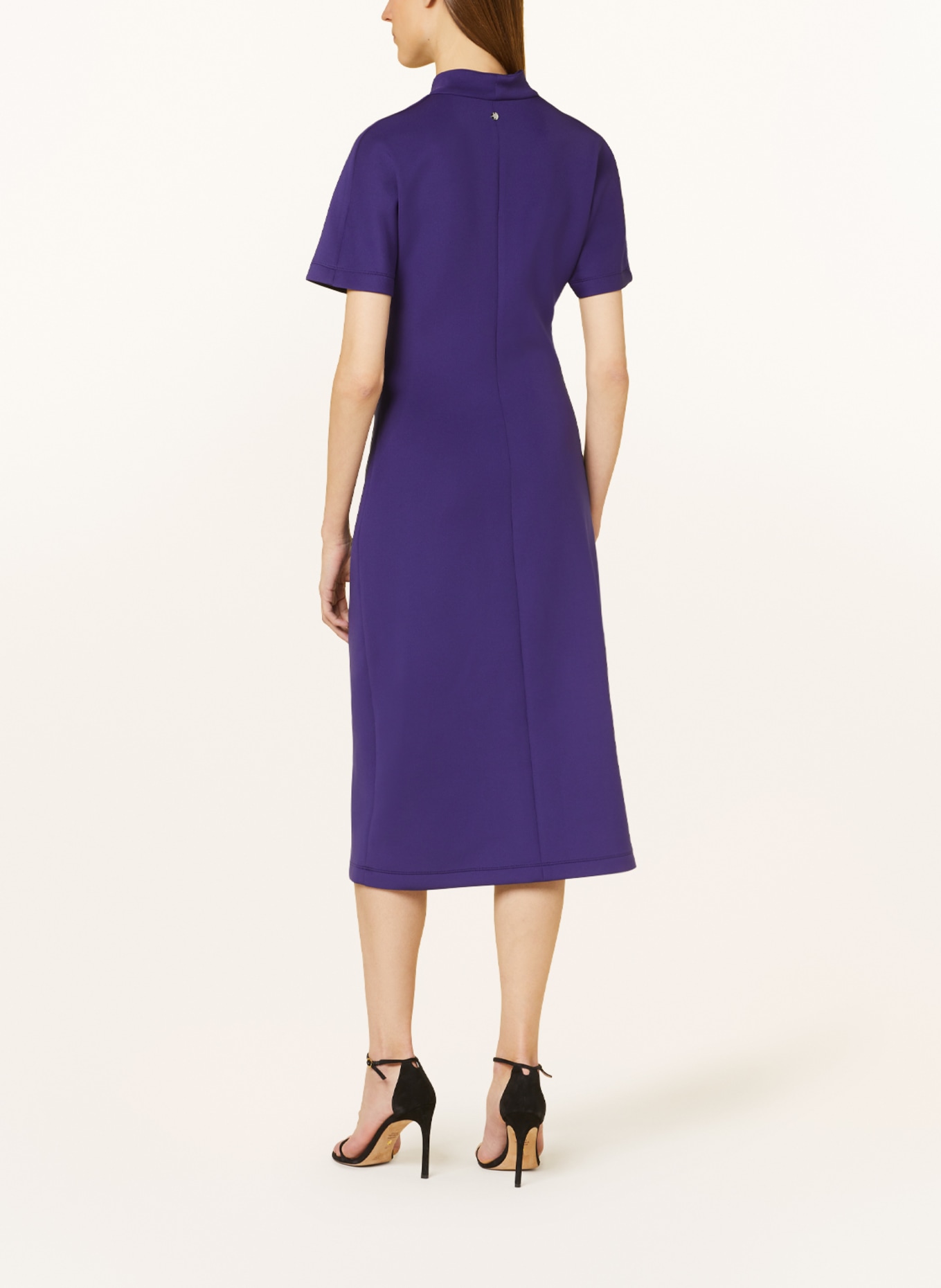 MARC CAIN Sukienka z dżerseju, Kolor: 755 deep violet (Obrazek 3)