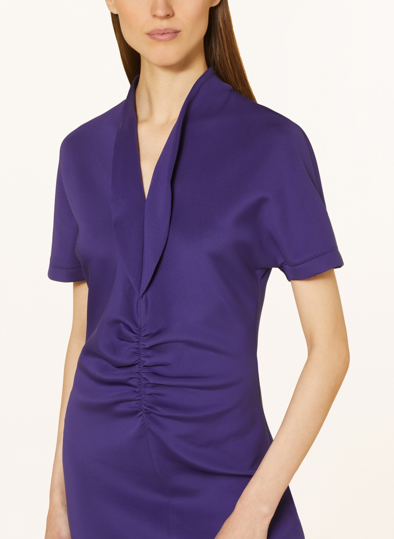 MARC CAIN Jersey dress, Color: 755 deep violet (Image 4)