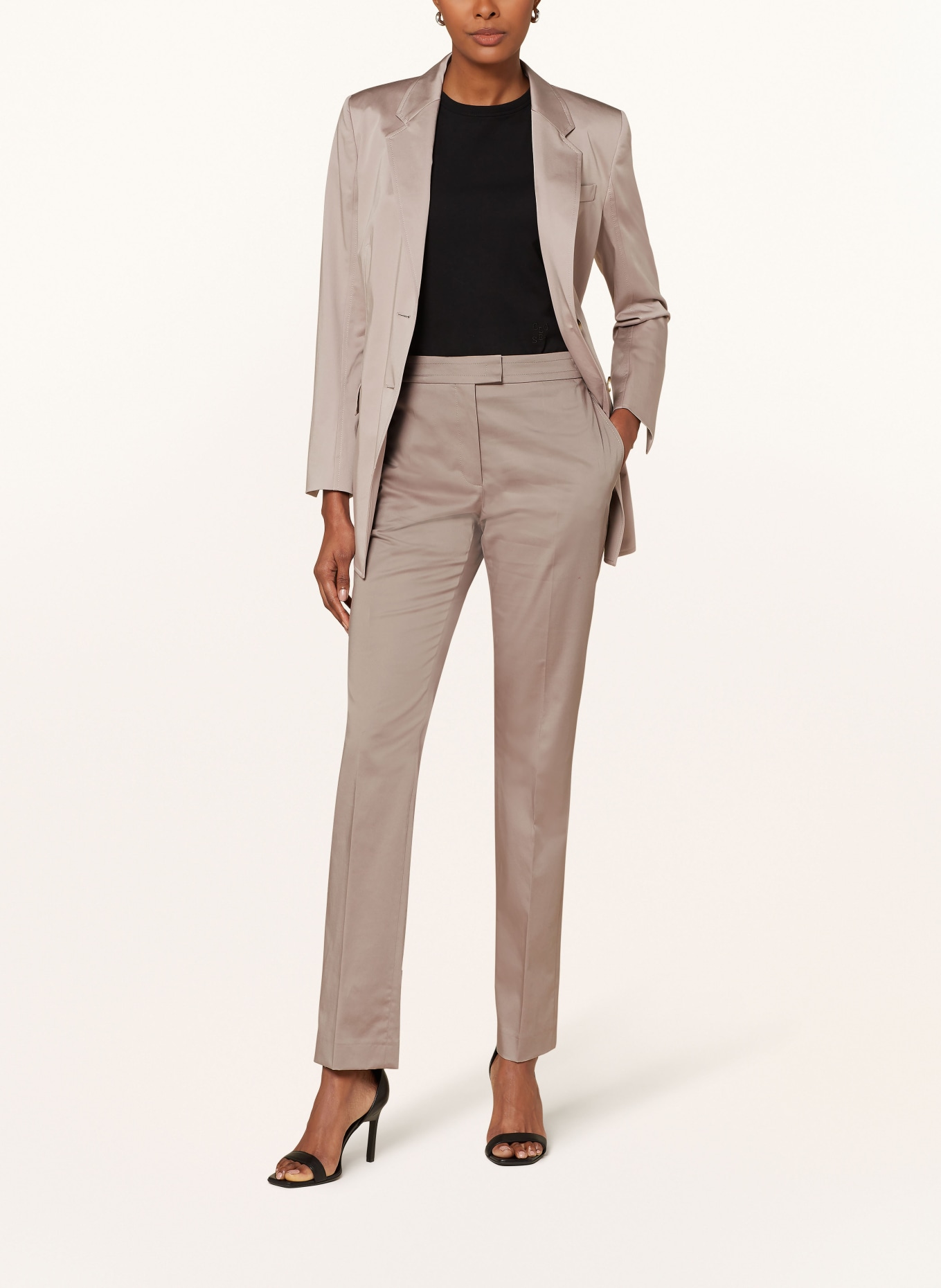 BOSS Trousers TEMARTHA2, Color: BEIGE (Image 2)