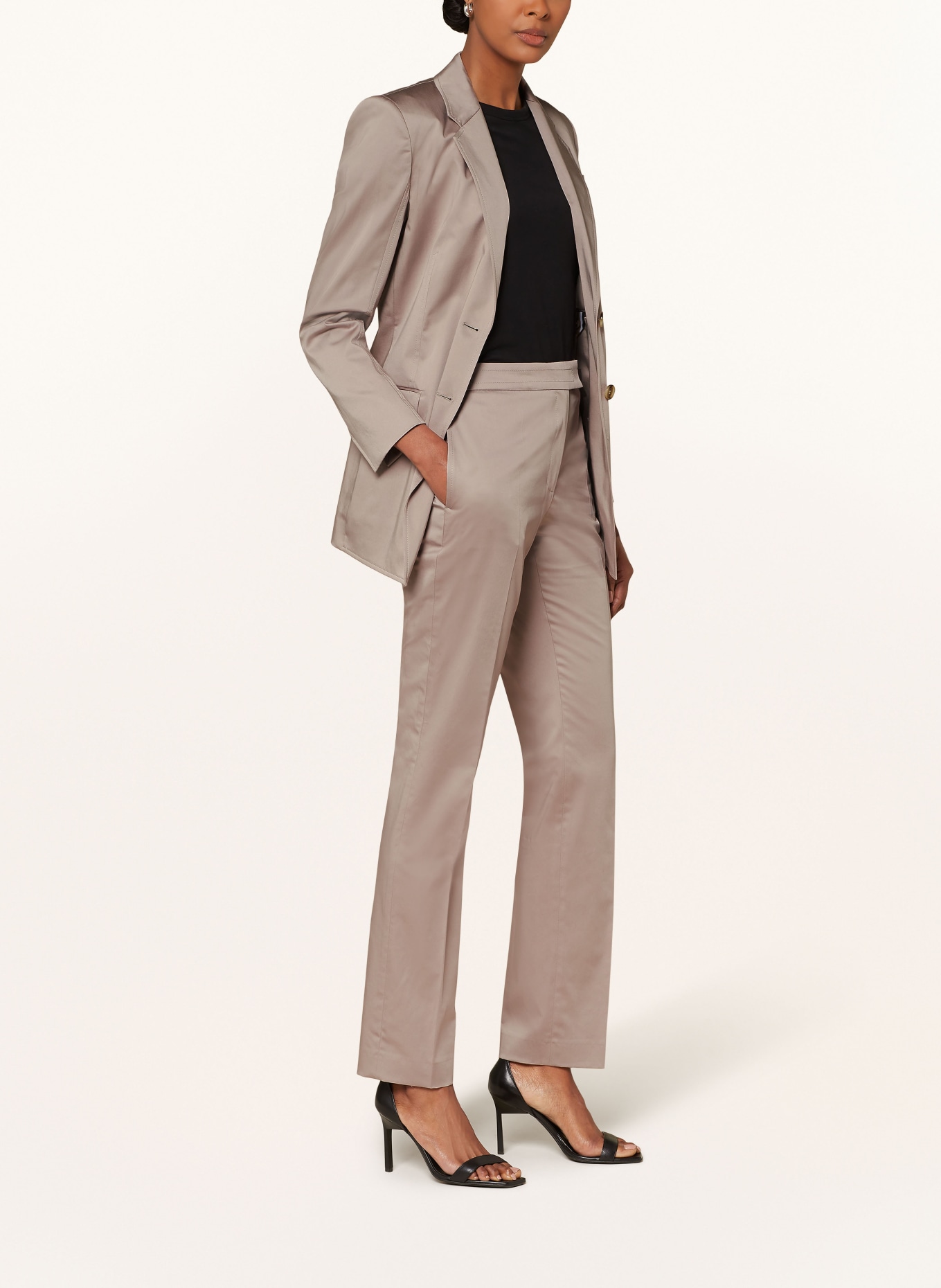 BOSS Trousers TEMARTHA2, Color: BEIGE (Image 4)
