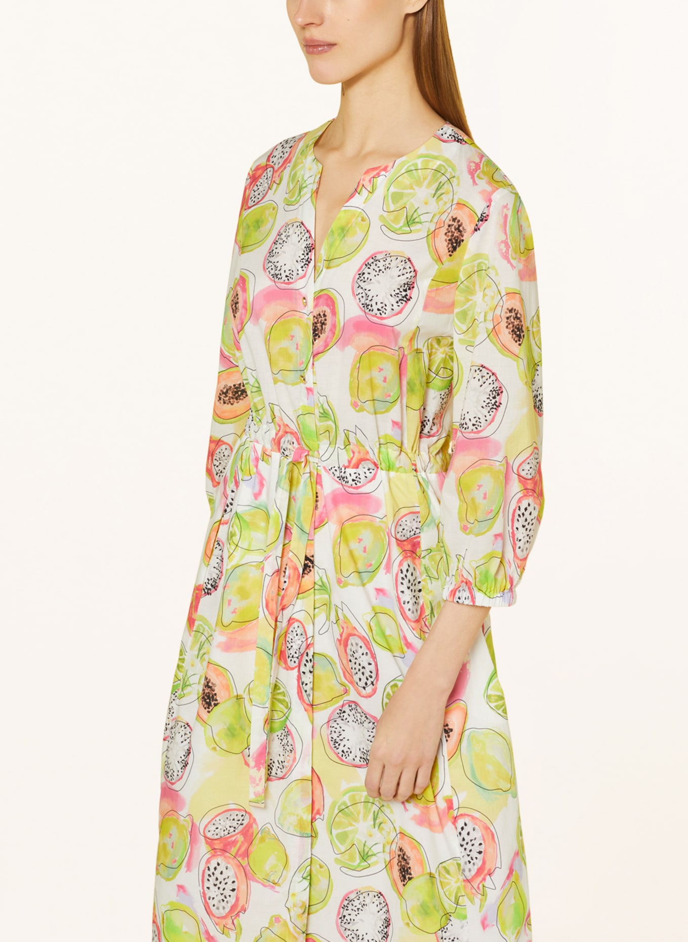 MARC CAIN Sukienka, Kolor: 420 pale lemon (Obrazek 4)